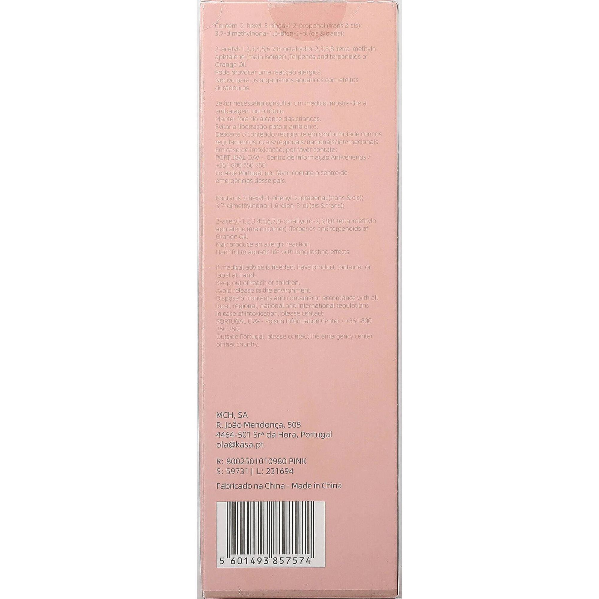 Ambientador 100ml Balance Rosa Kasa