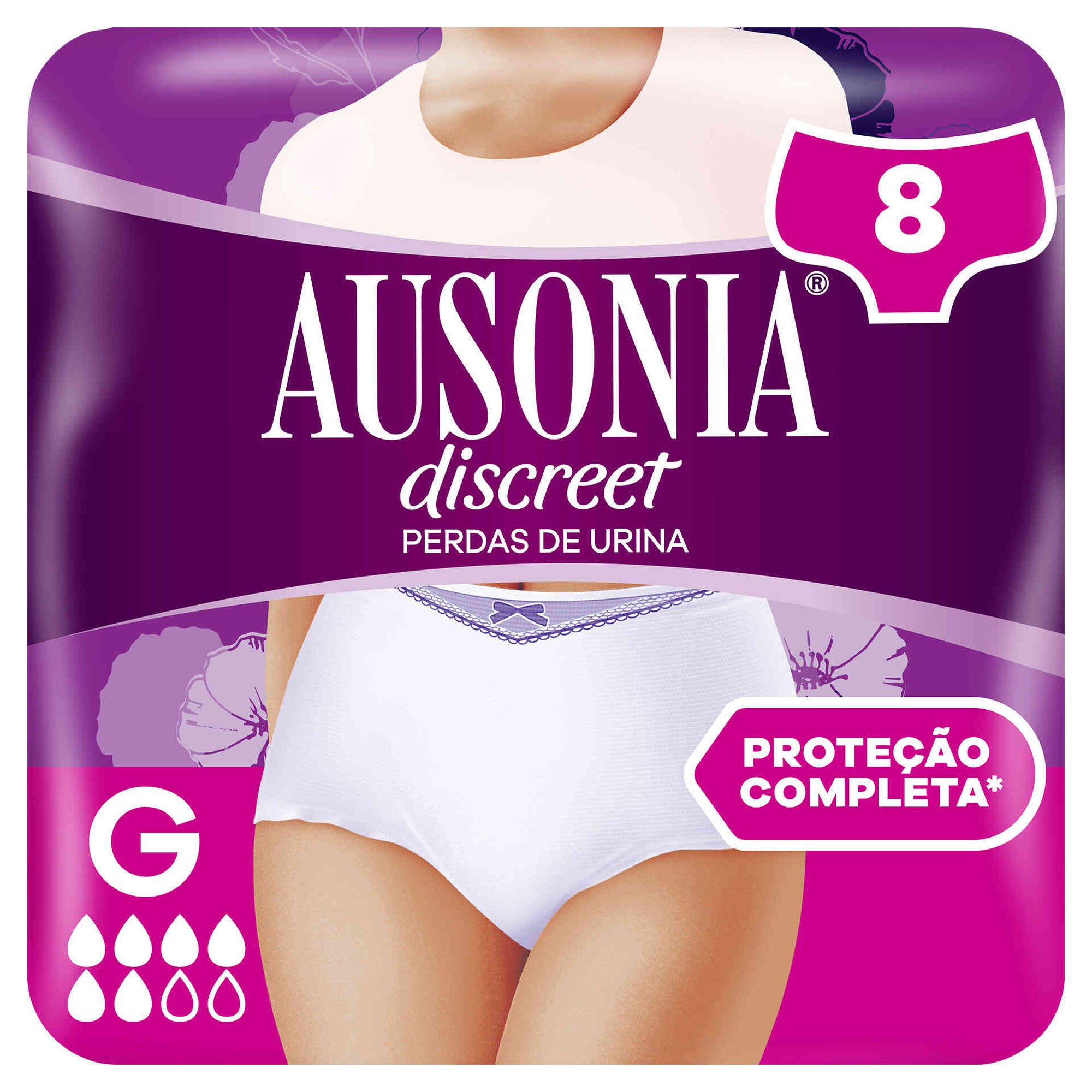 Cuecas Incontinência Discreet Plus L