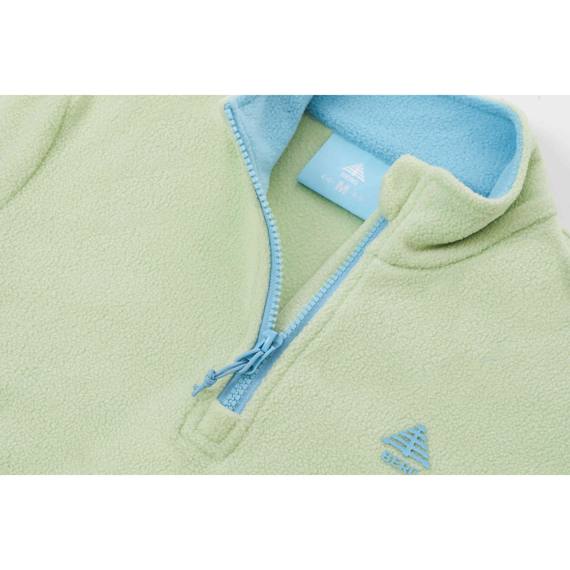 Camisola Polar Mulher Verde e Azul L Berg