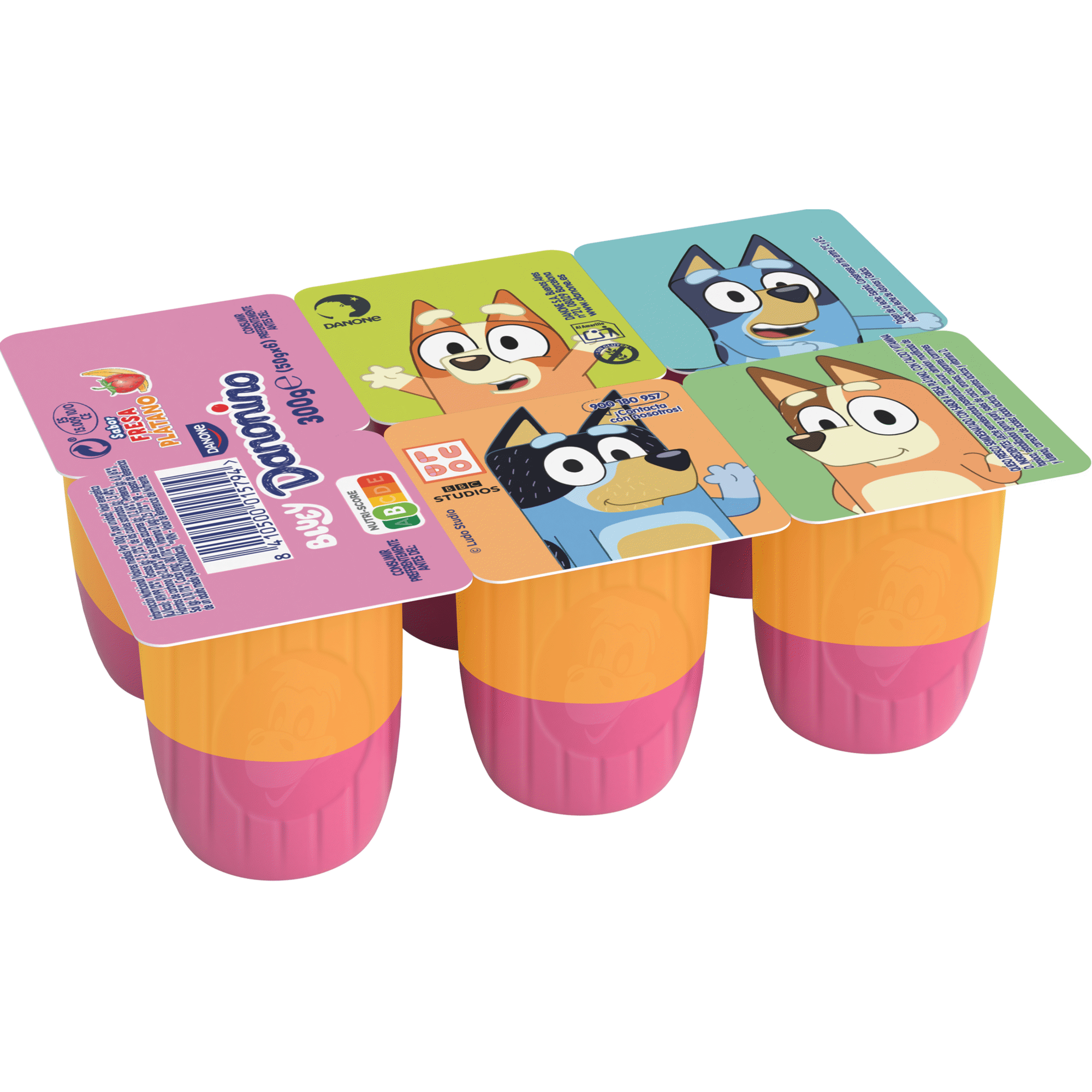 Queijinho Polpa Morango e Banana Infantil