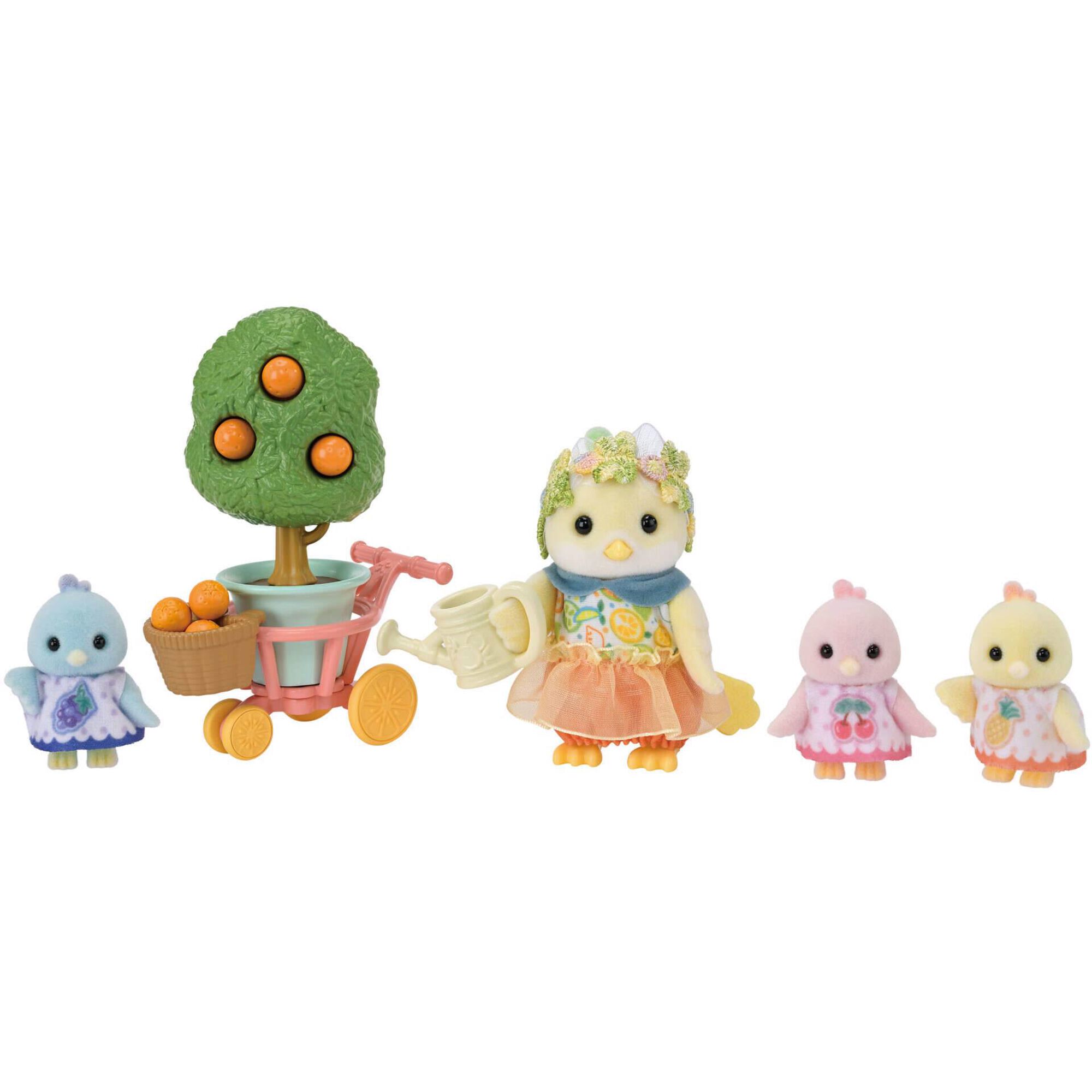 Sylvanian Families - Fam&iacute;lia P&aacute;ssaro C&iacute;trico