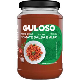 Molho de Tomate, Salsa e Alho Guloso