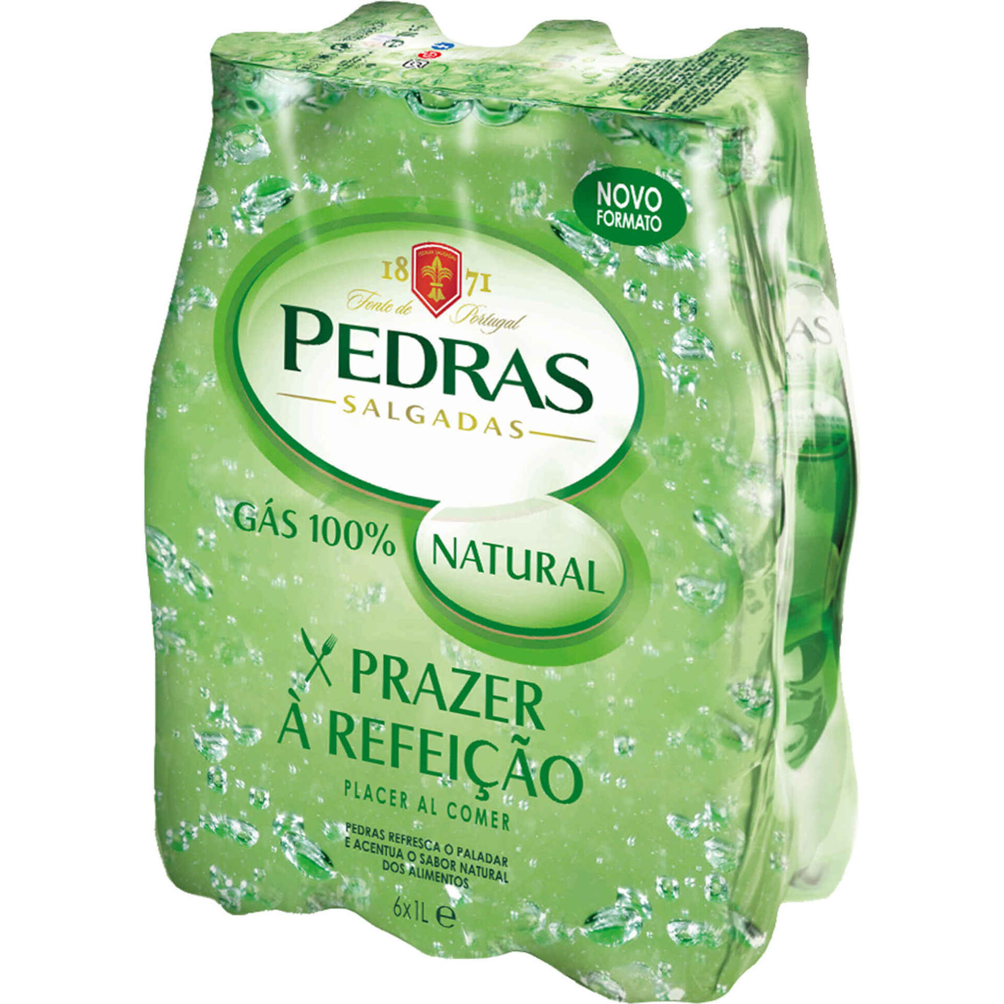 &Aacute;gua com G&aacute;s Pedras Salgadas