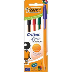 Esferogr&aacute;fica Orange Original 4 Cores Bic