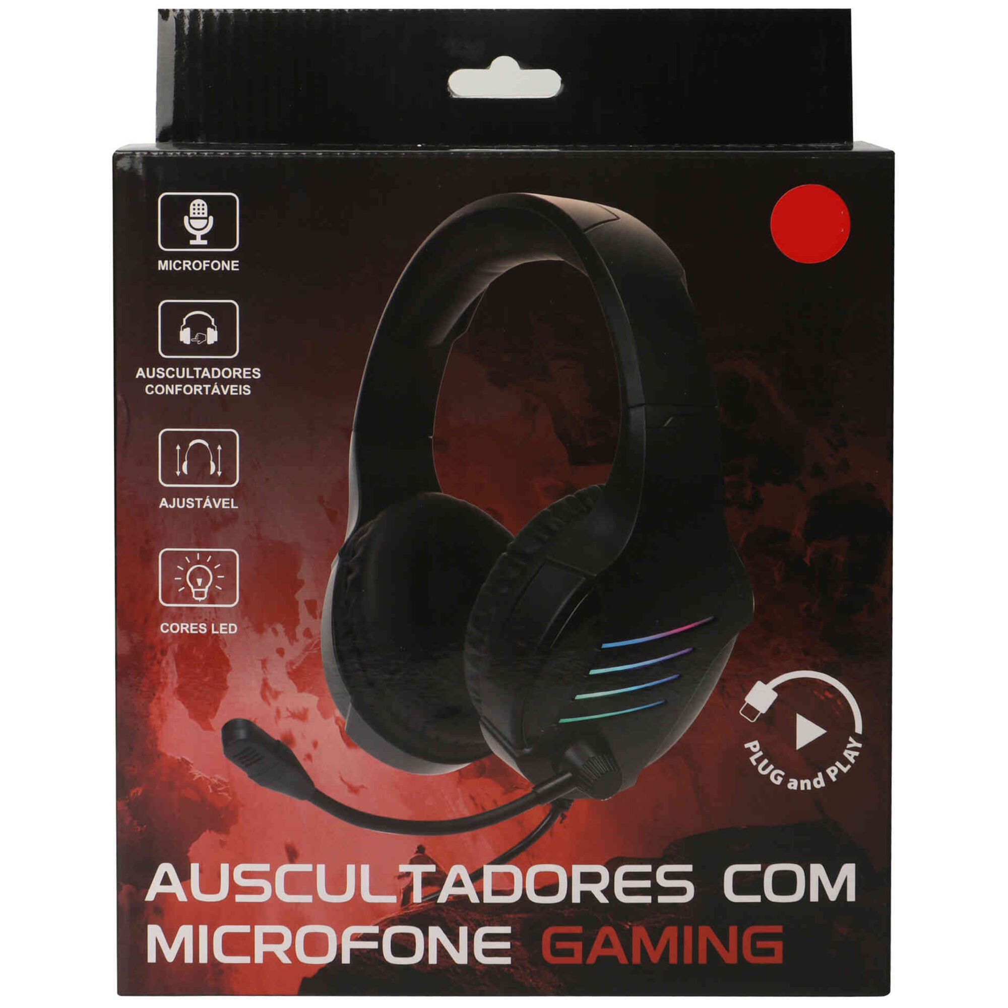 Auscultadores Gaming Bazar&atilde;o