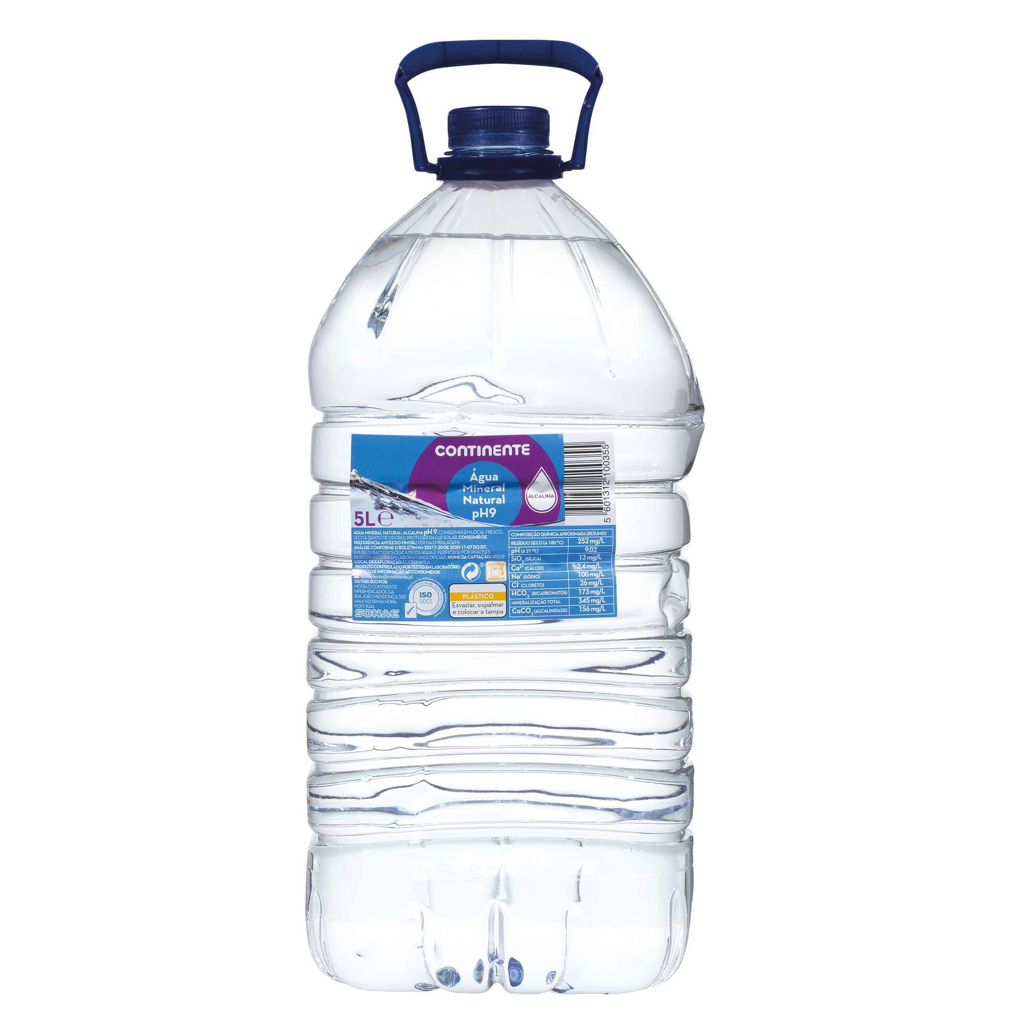 Água sem Gás Mineral Alcalina pH9 Garrafão Água sem Gás Mineral Alcalina pH9 Garrafão