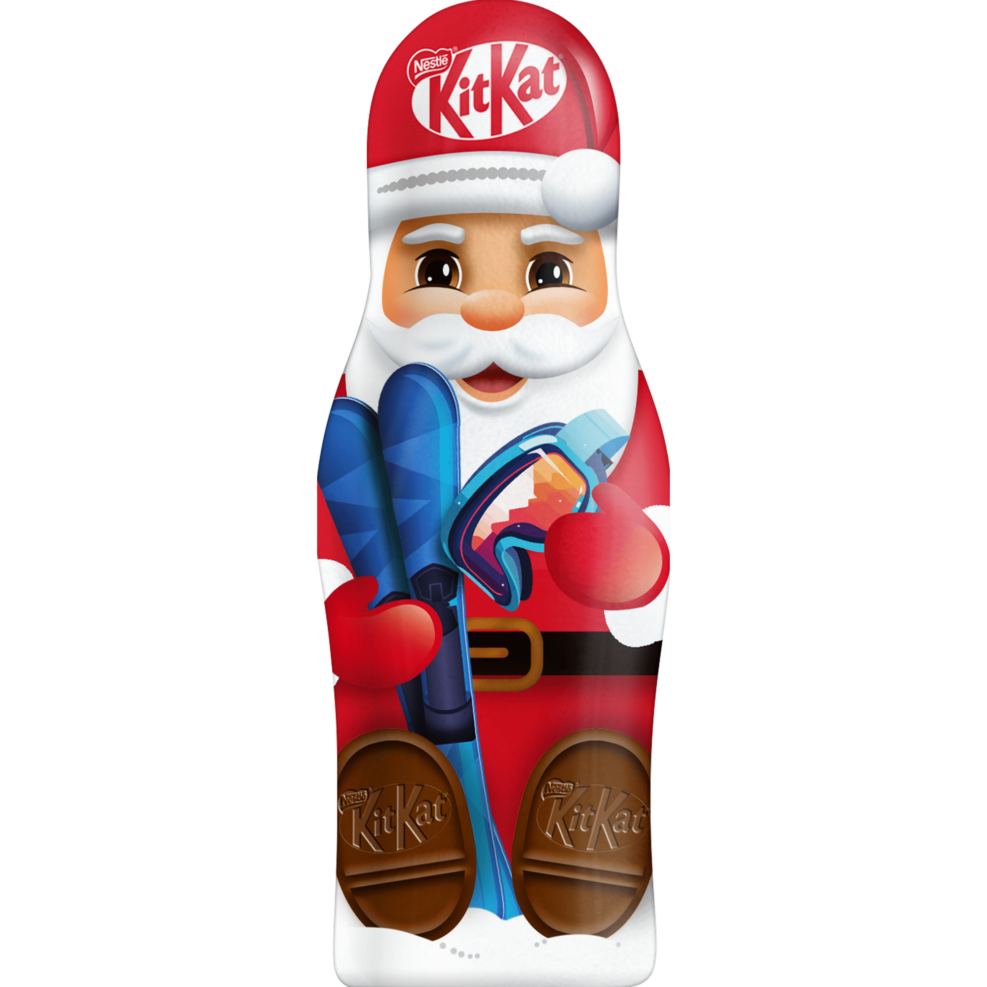 Pai Natal de Chocolate kit Kat Pai Natal de Chocolate kit Kat