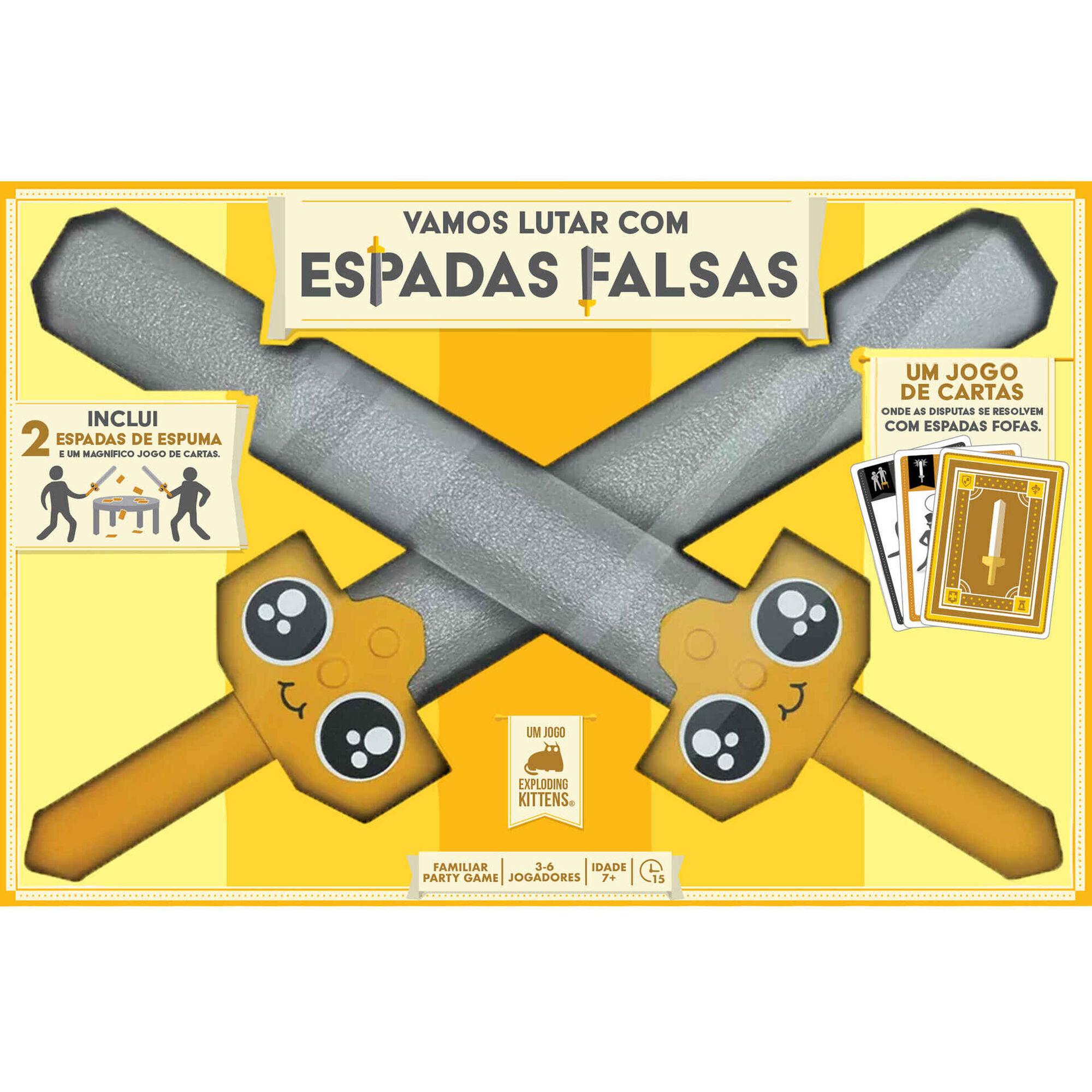 Vamos Lutar com Espadas Falsas