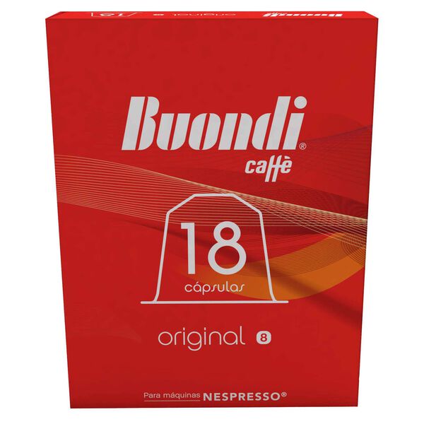 Cápsulas de Café Original Int 8 Buondi