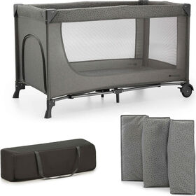 Cama de Viagem 2 em 1 Joy 2 Cinza Kinderkraft