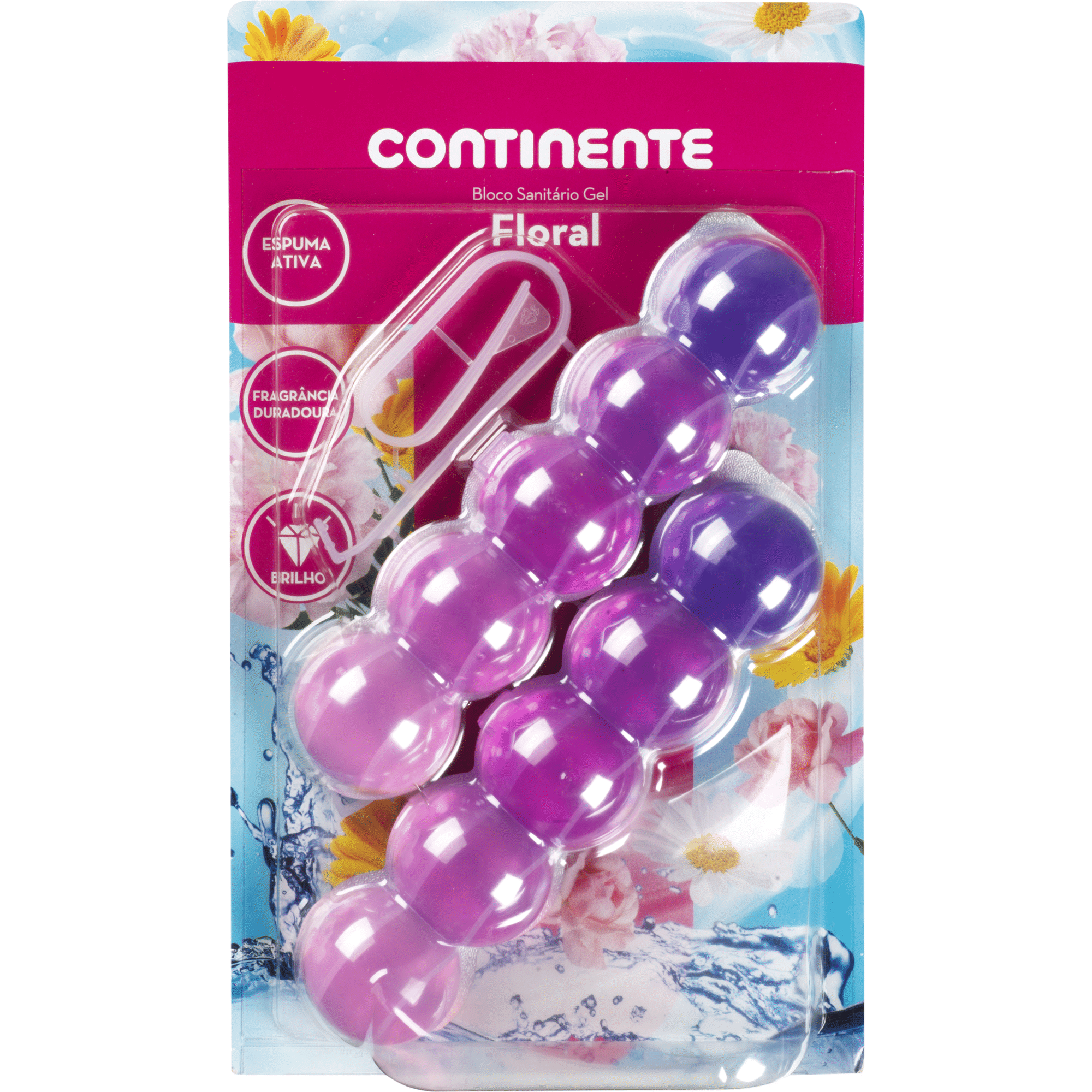 Bloco Sanitário Gel Floral