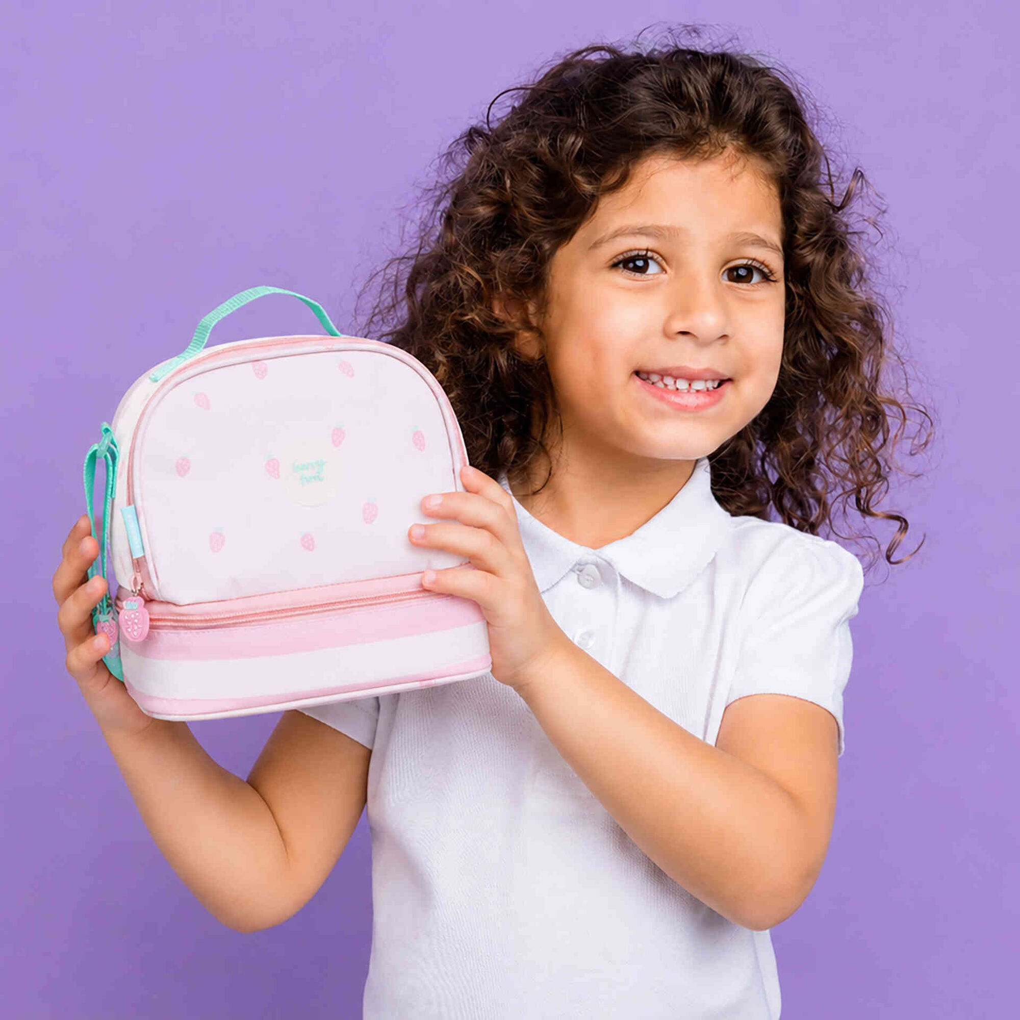 Lancheira Rosa Baby Berry Note!