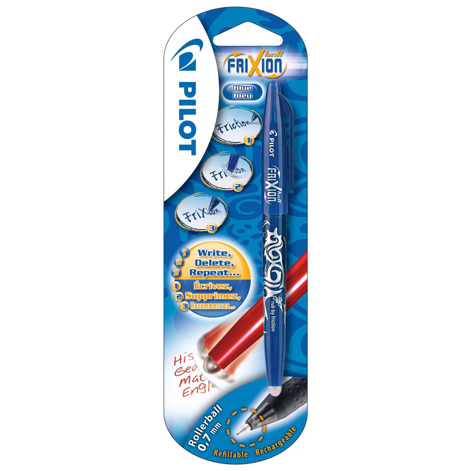 Esferográfica Frixion Ball de Tinta Azul Esferográfica Frixion Ball de Tinta Azul