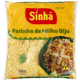 Farinha de Milho Biju Sinh&aacute;