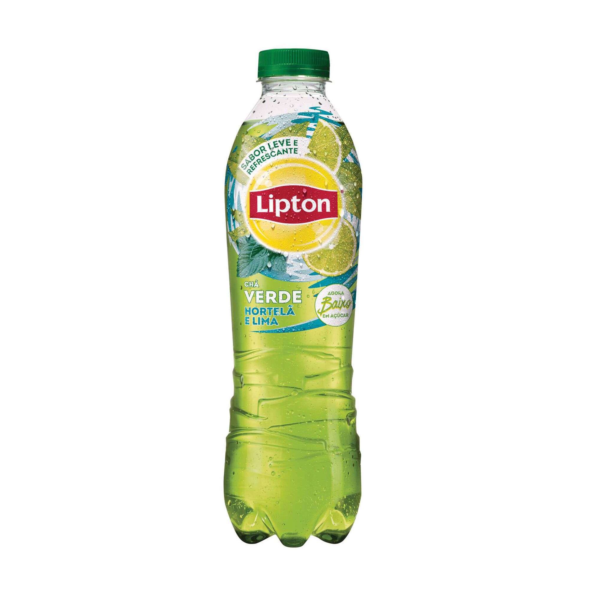 Ch&aacute; Verde Hortel&atilde; e Lima Lipton