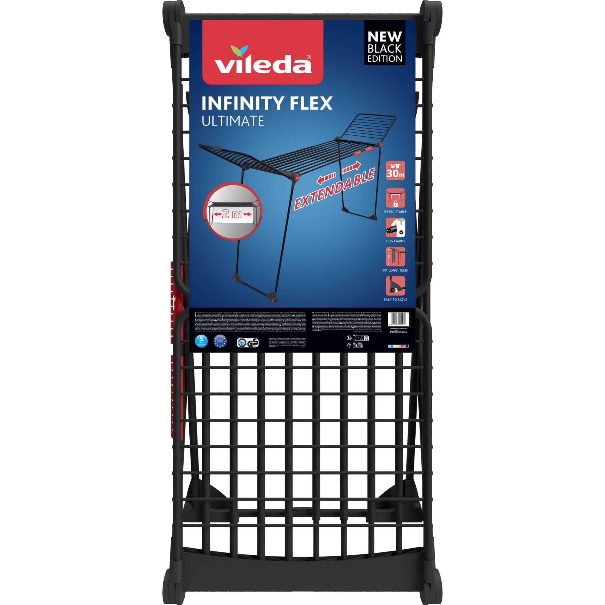 Estendal Chão Aço Extensível 21-30m Infinity Flex Ultimate Estendal Chão Aço Extensível 21-30m Infinity Flex Ultimate