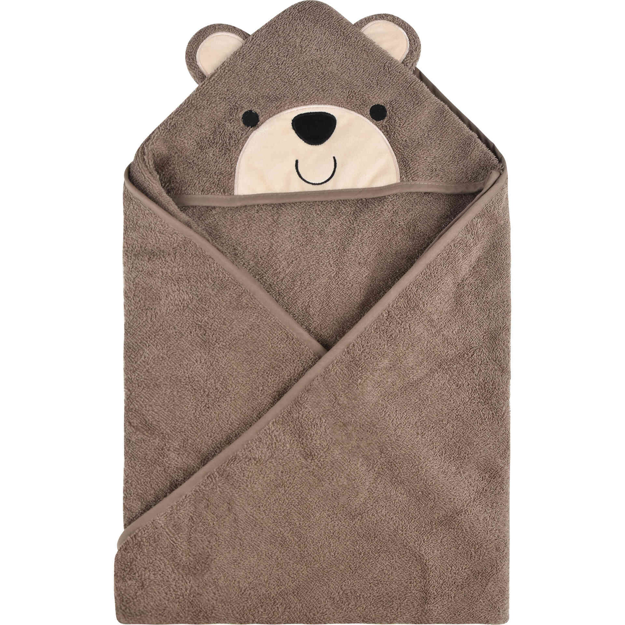 Toalha de Banho Capuz 80x80cm Urso Happy Bear