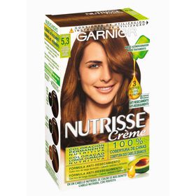 Coloração Permanente Nutrisse Creme Castanho Claro Dourado 5.3