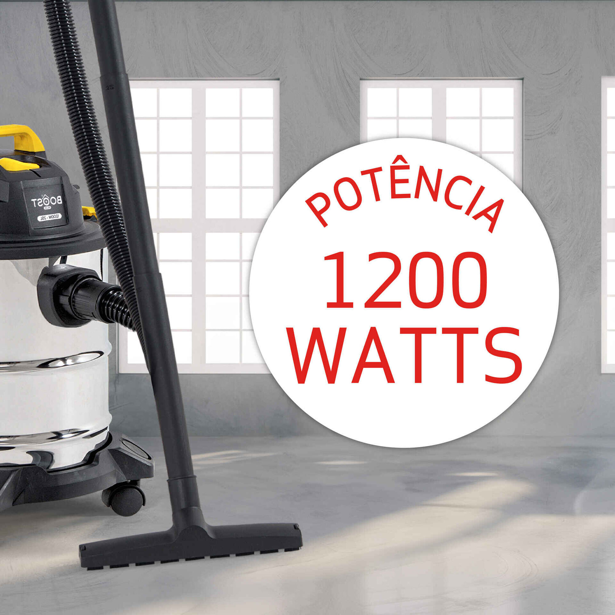 Aspirador S&oacute;lidos e L&iacute;quidos 20L Boost