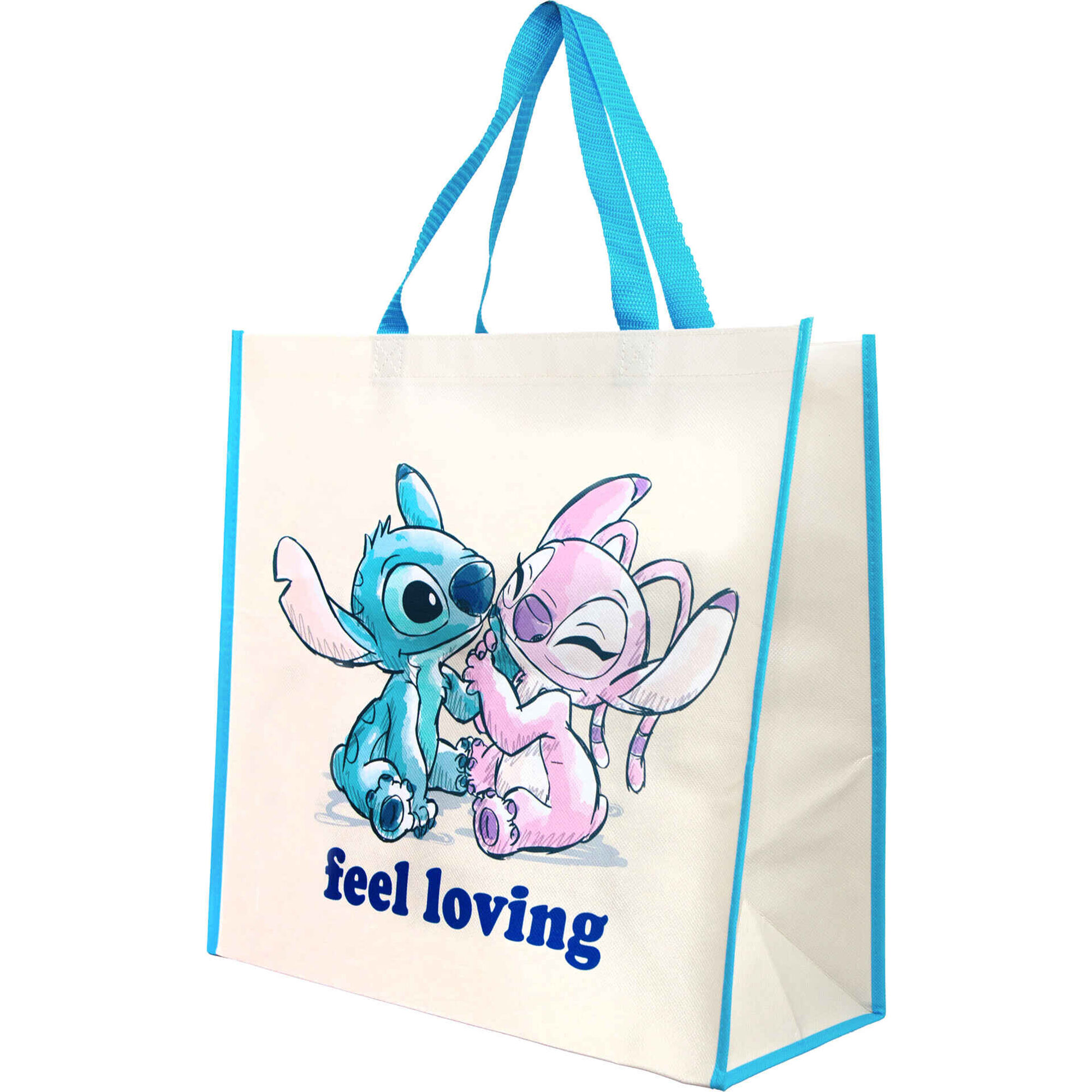 Saco de Compras Reutiliz&aacute;vel Stitch Feel Loving Disney