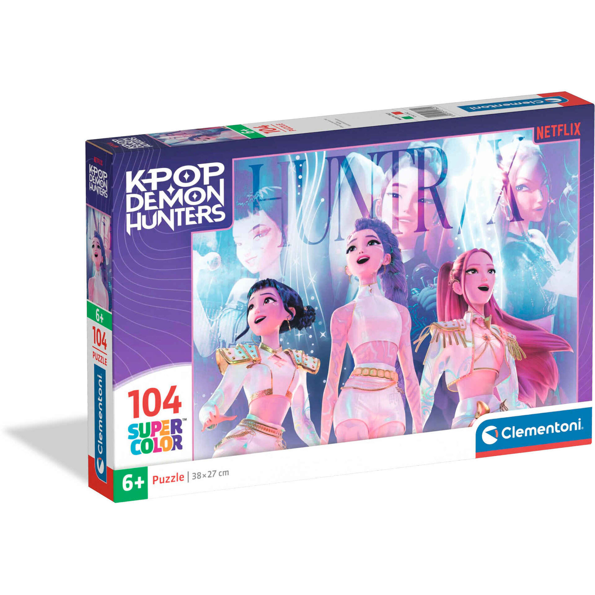 Clementoni - Puzzle K-Pop Demon Hunters 104 Pe&ccedil;as