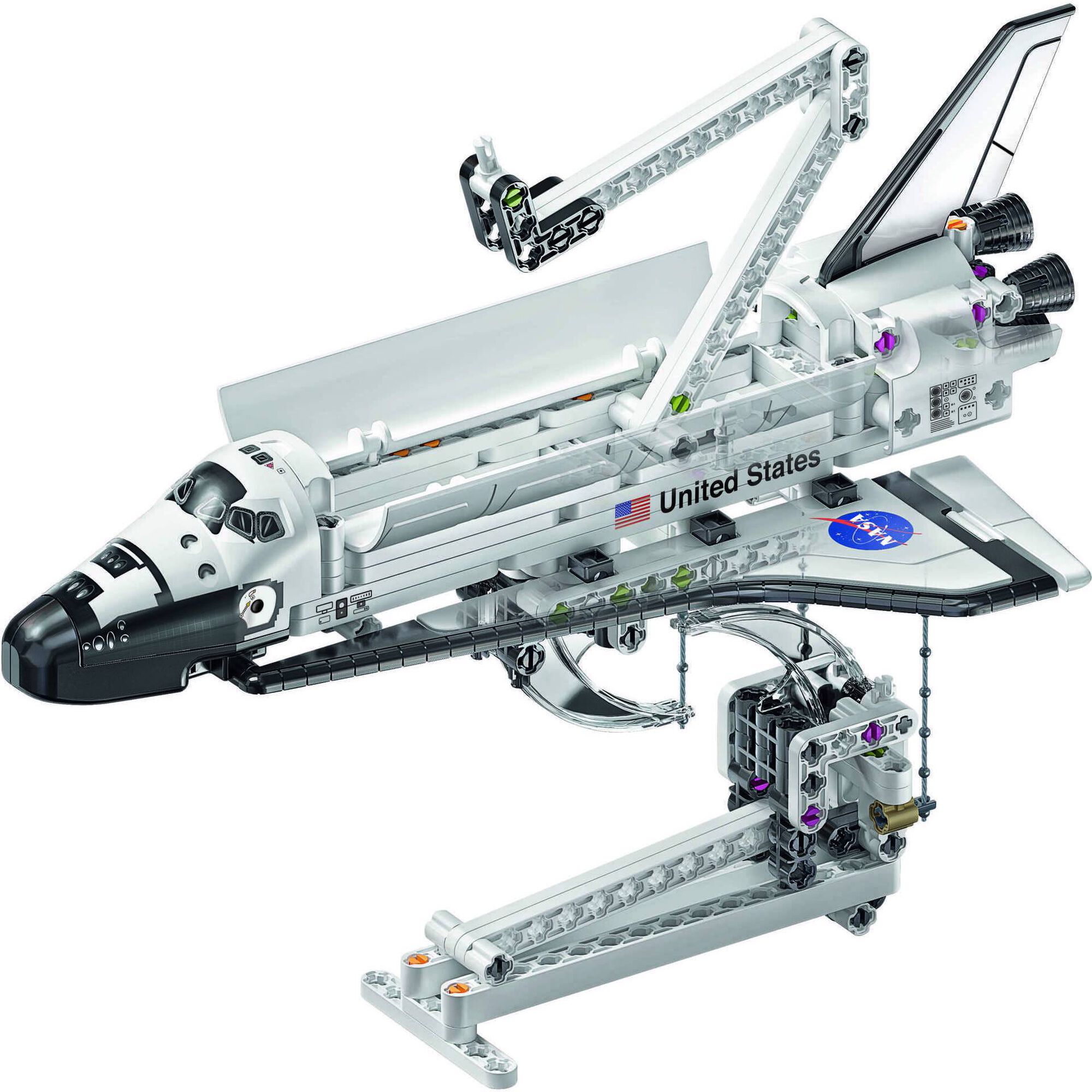 Ci&ecirc;ncia e Jogo - Kit Laborat&oacute;rio de Mec&acirc;nica Shuttle Flutuante NASA