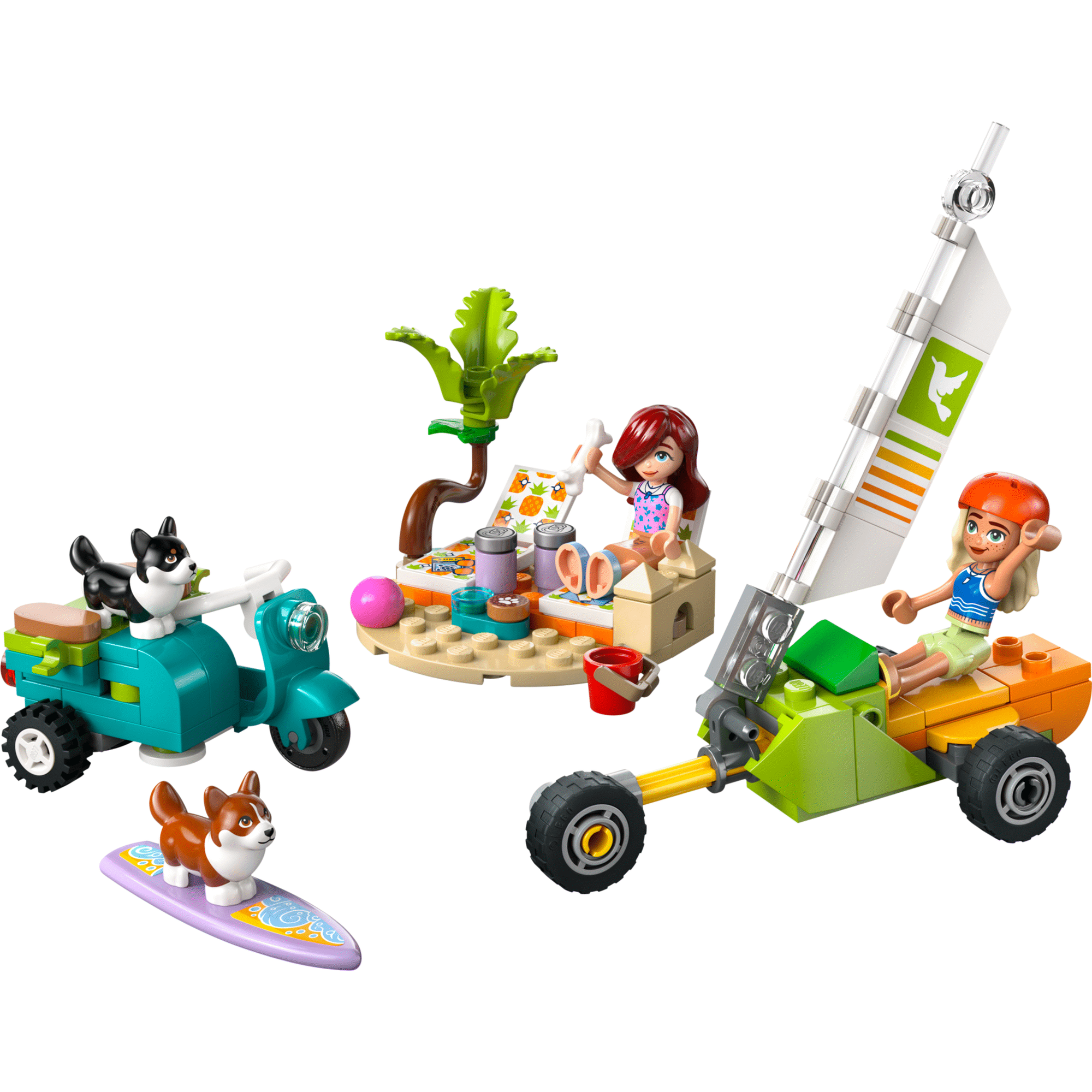 Cães Surfistas e Aventura de Vespa - 42641