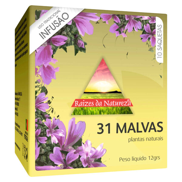 Infusão Nº31 Malvas Saquetas Raízes da Natureza