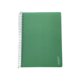 Caderno Espiral A4 Pautado Verde Note!