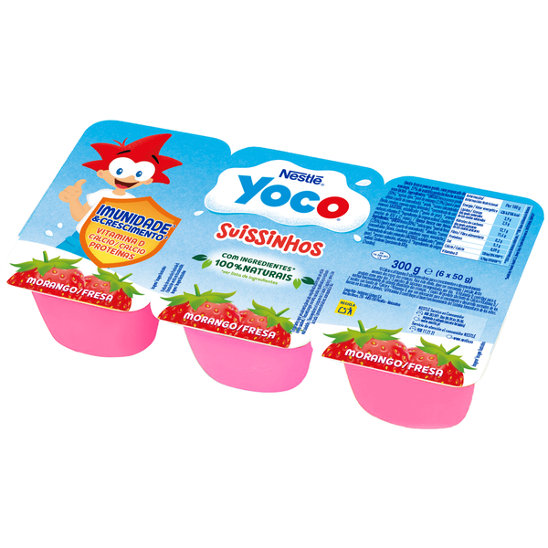 Queijinho Morango Suissinho Infantil Yoco