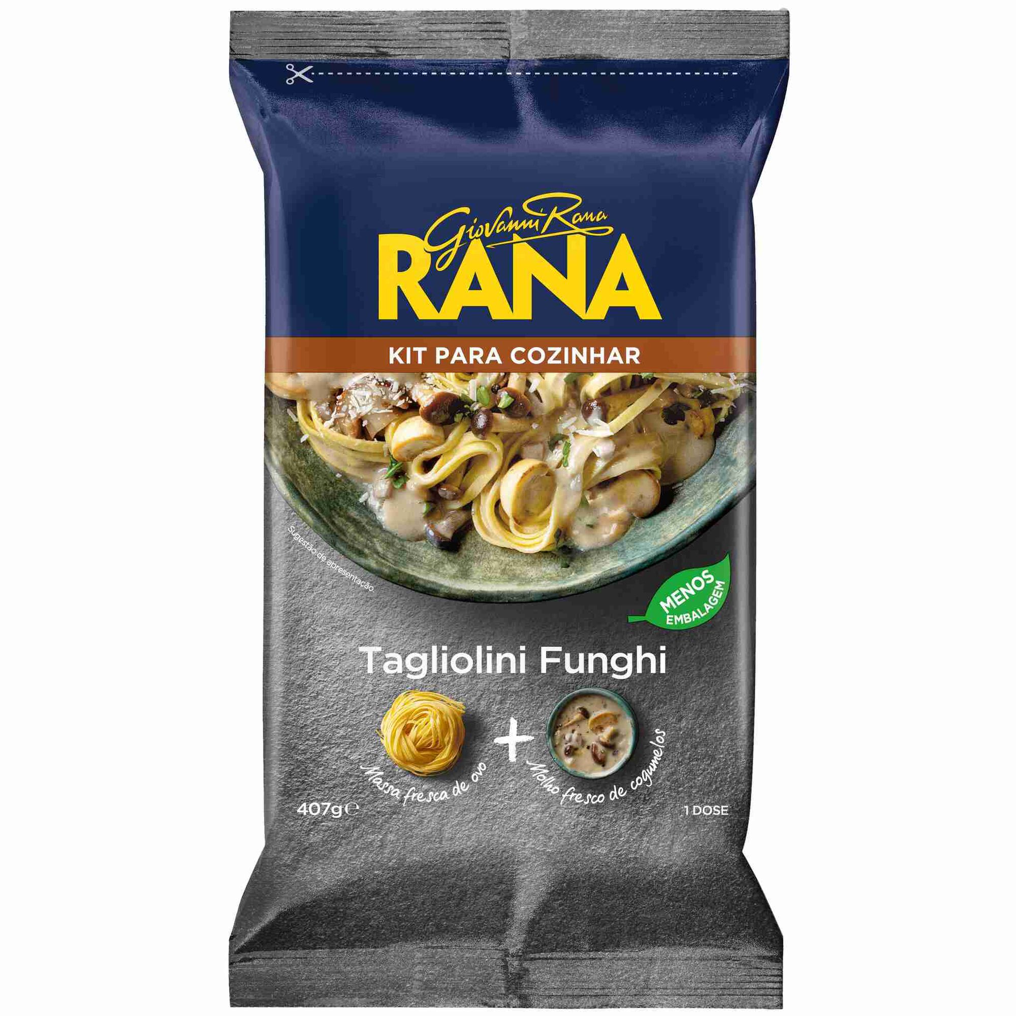 Kit Tagliolini com Cogumelos Kit Tagliolini com Cogumelos