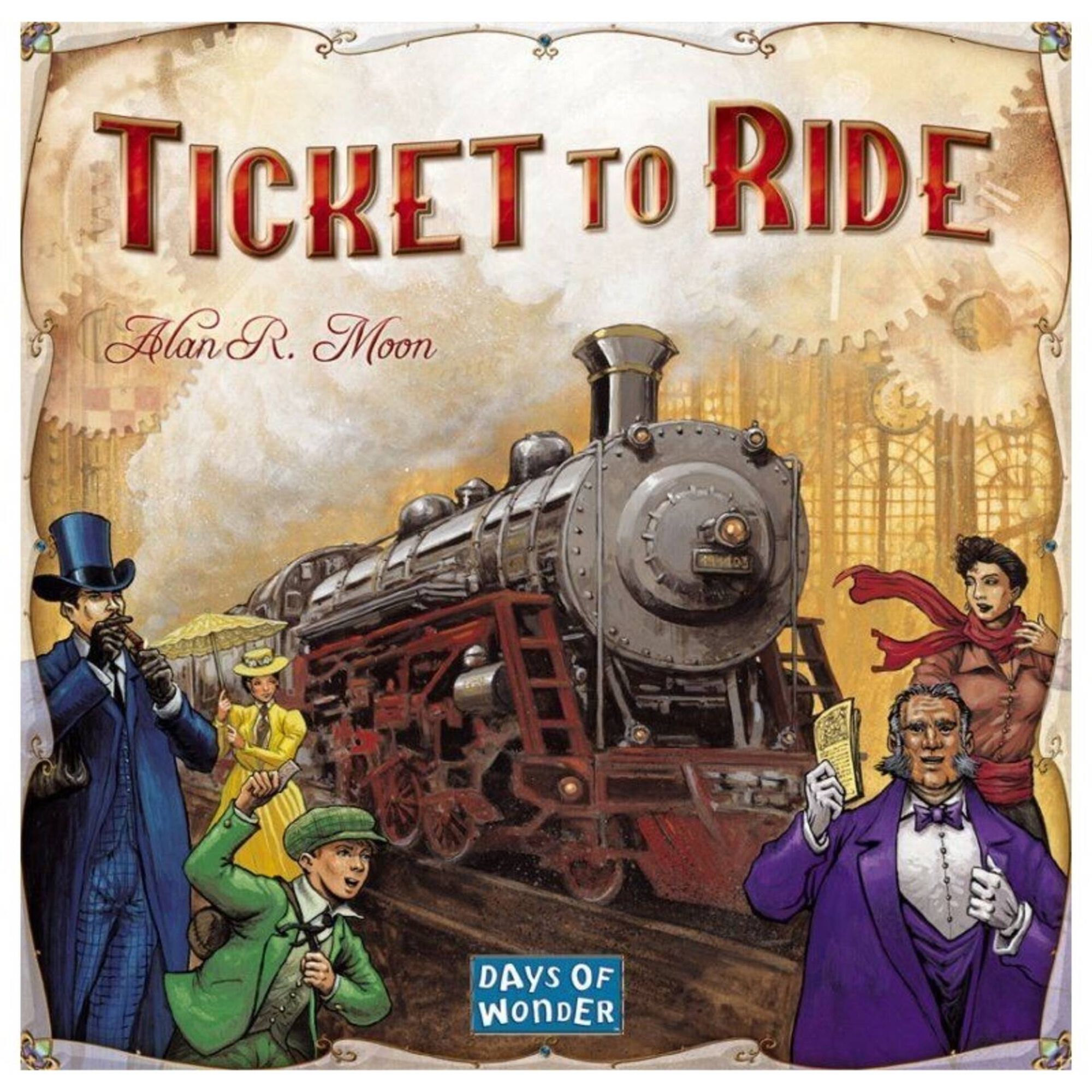 Jogo de Tabuleiro Ticket to Ride EUA