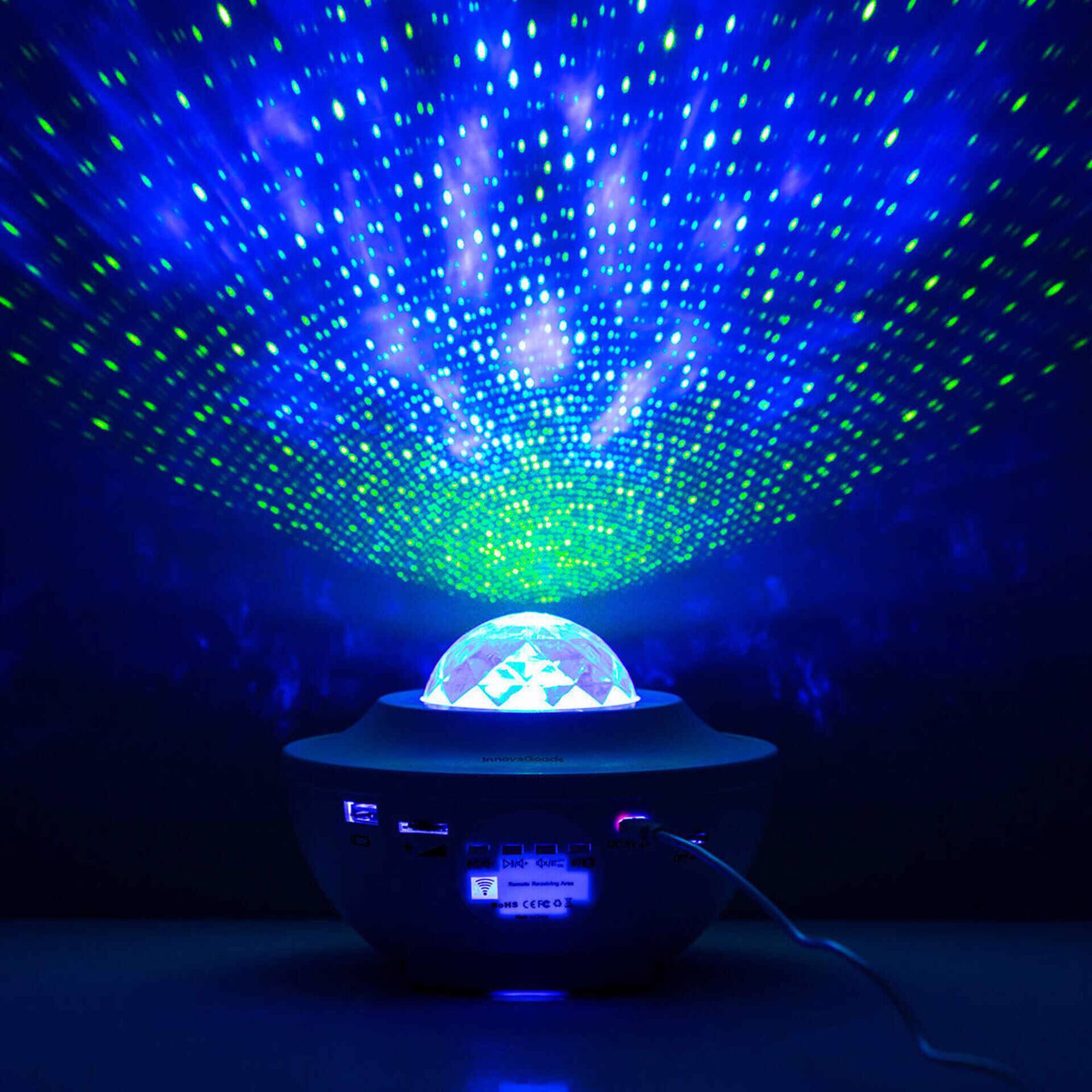 Projetor de Estrelas LED com Altifalante Sedlay InnovaGoods