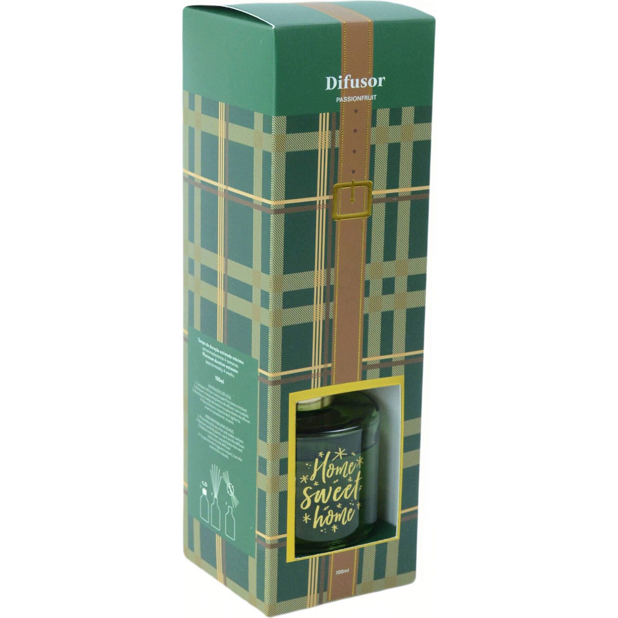 Difusor Verde 100ml Home Sweet Home