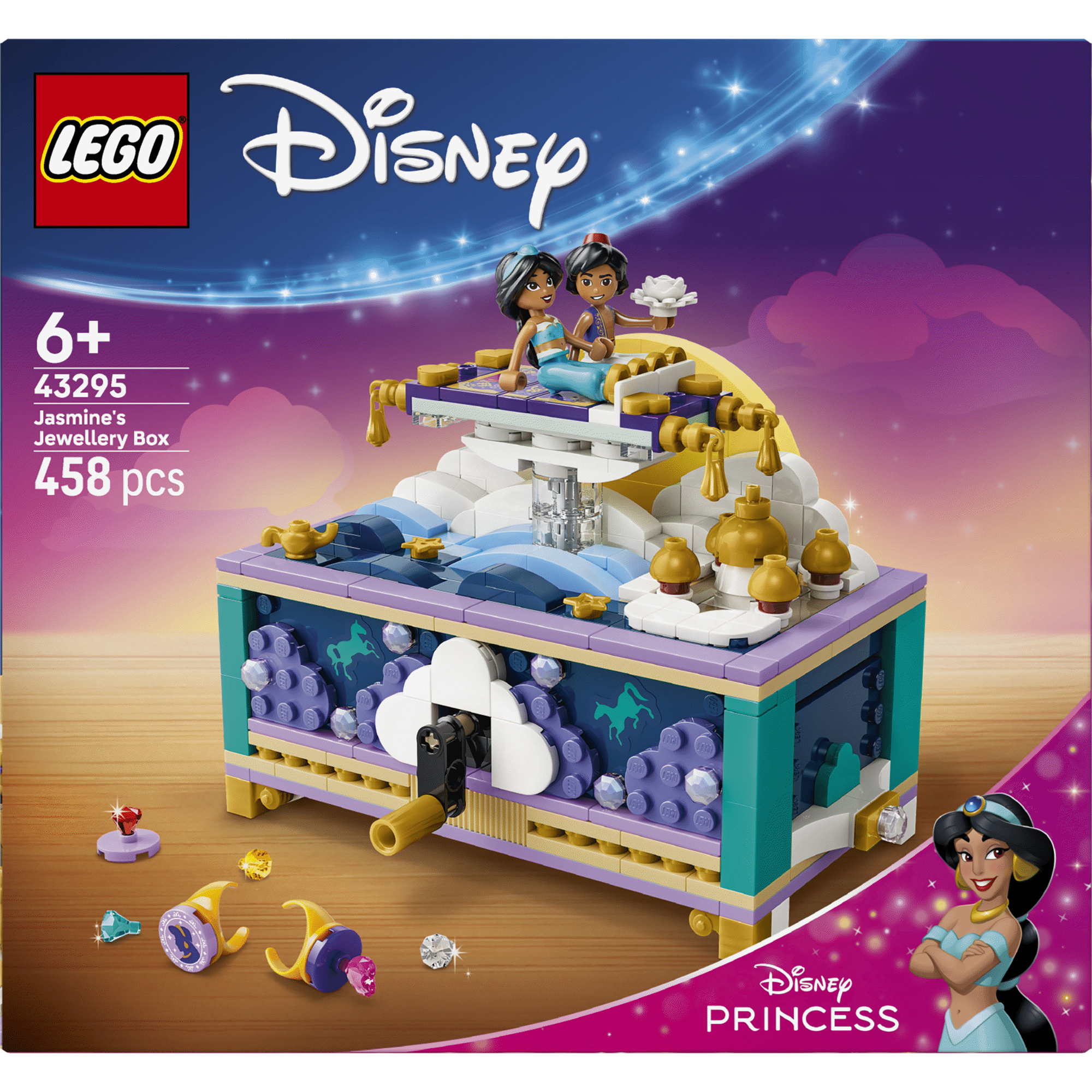 LEGO Disney - Guarda-joias da Jasmine - 43295