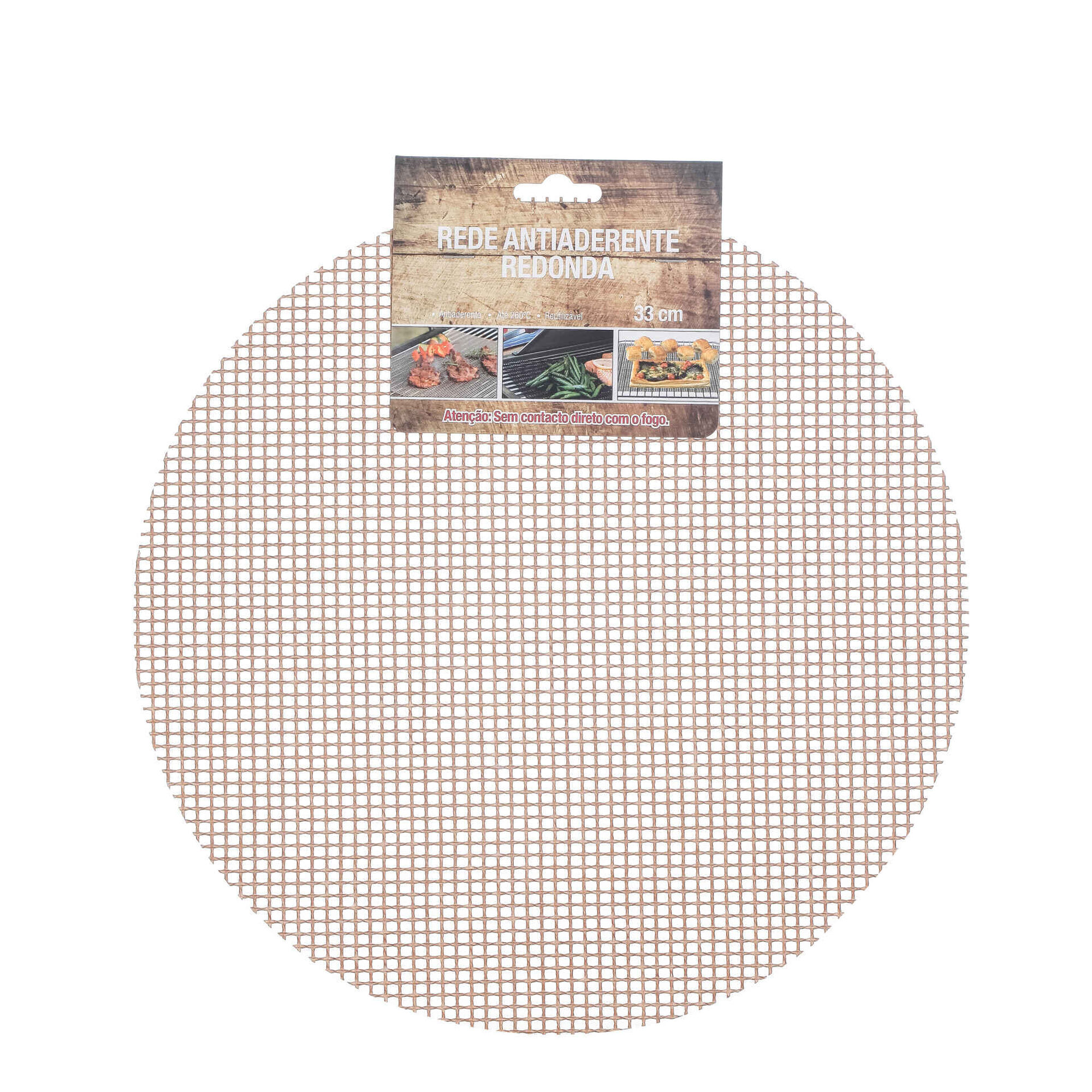 Rede Antiaderente Redonda 33cm