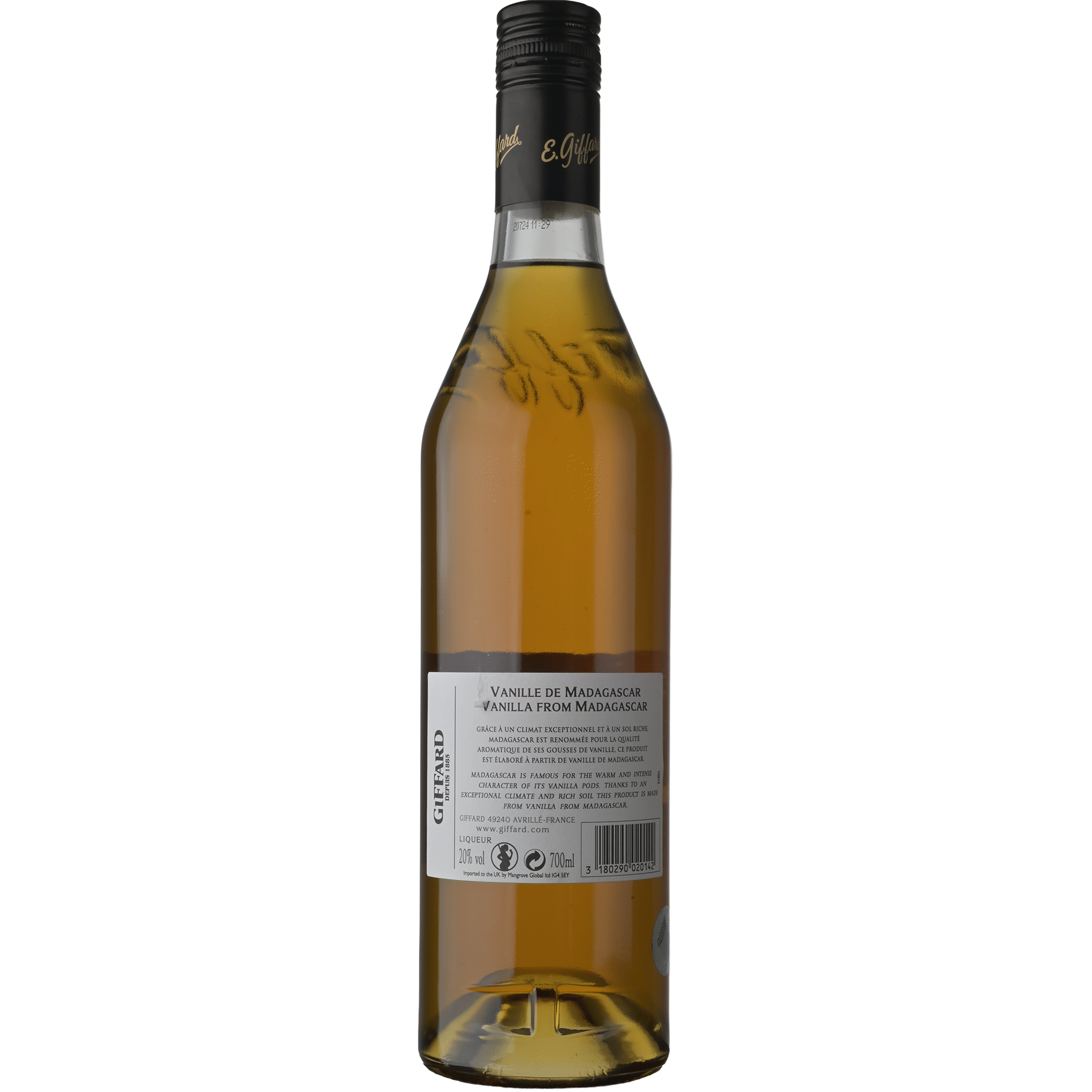 Giffard Premium Vanille de Madagascar Licor