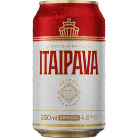 Cerveja com &Aacute;lcool em Lata Itaipava
