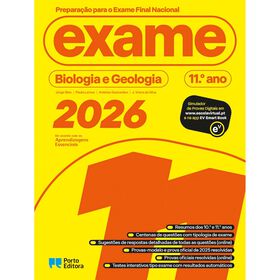 Preparação para o Exame Final Nacional 2026 - Biologia e Geologia - 11.º Ano Preparação para o Exame Final Nacional 2026 - Biologia e Geologia - 11.º Ano