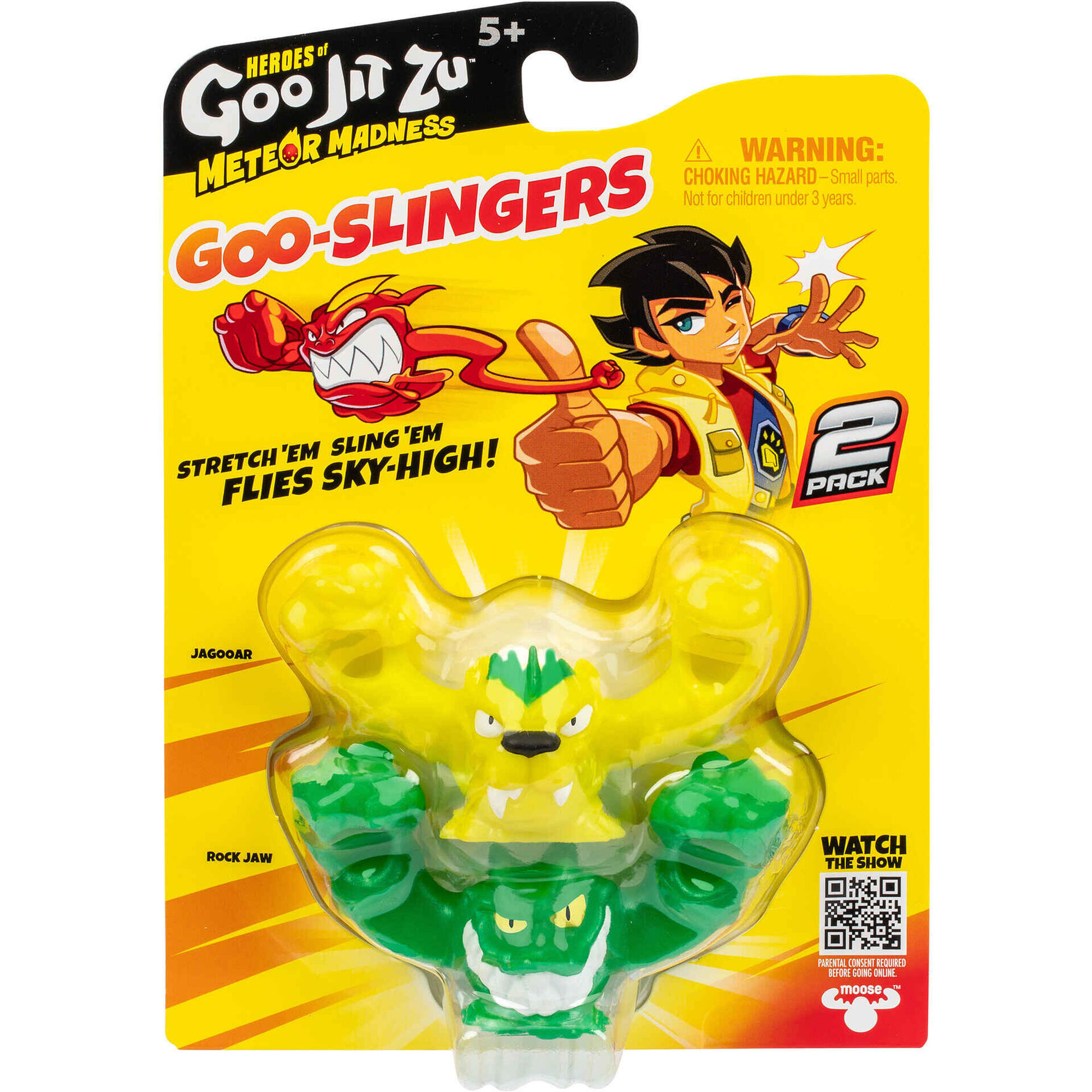 Goo Jit Zu - Pack 2 Figuras Goo Slingers (v&aacute;rios modelos)