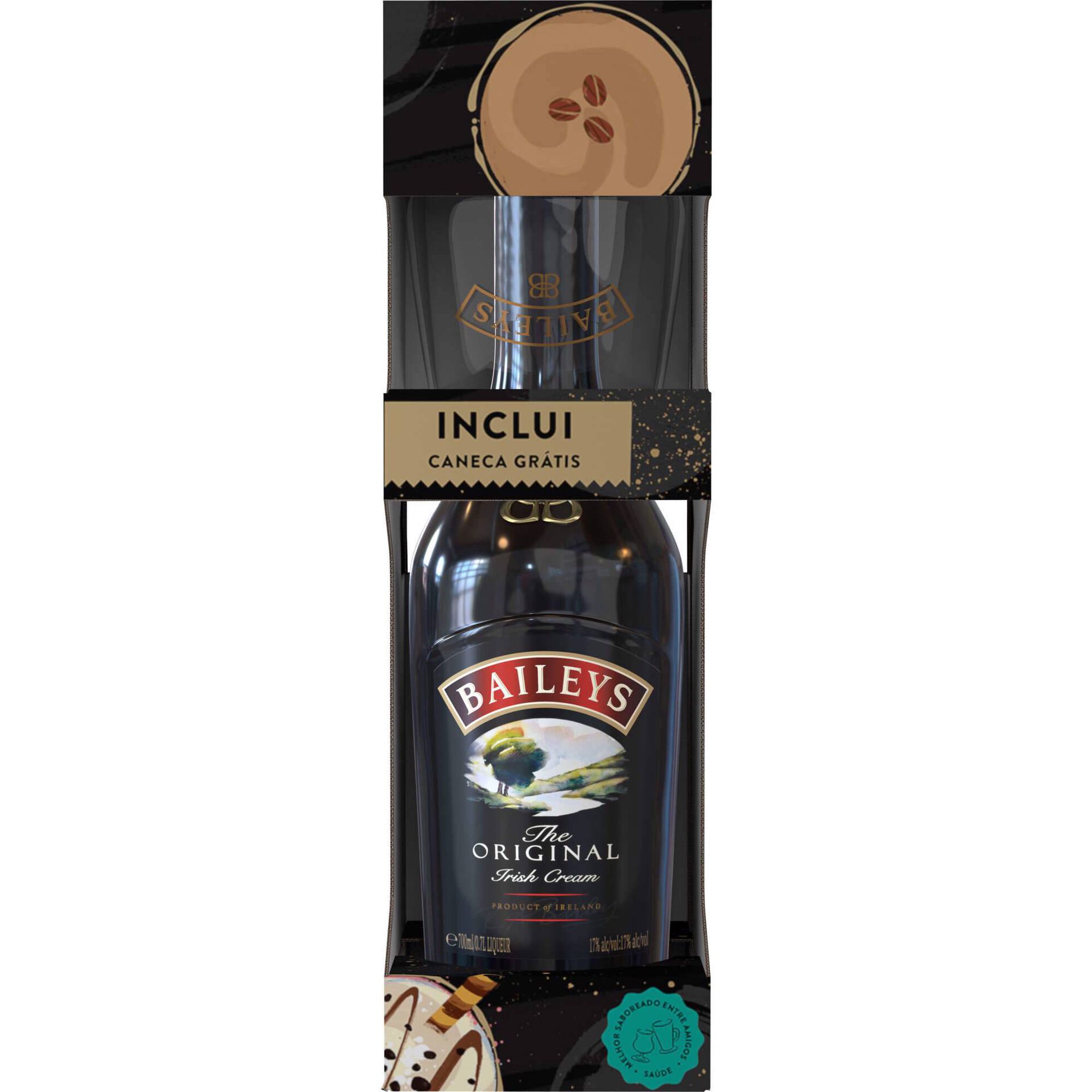 Licor Baileys com Copo