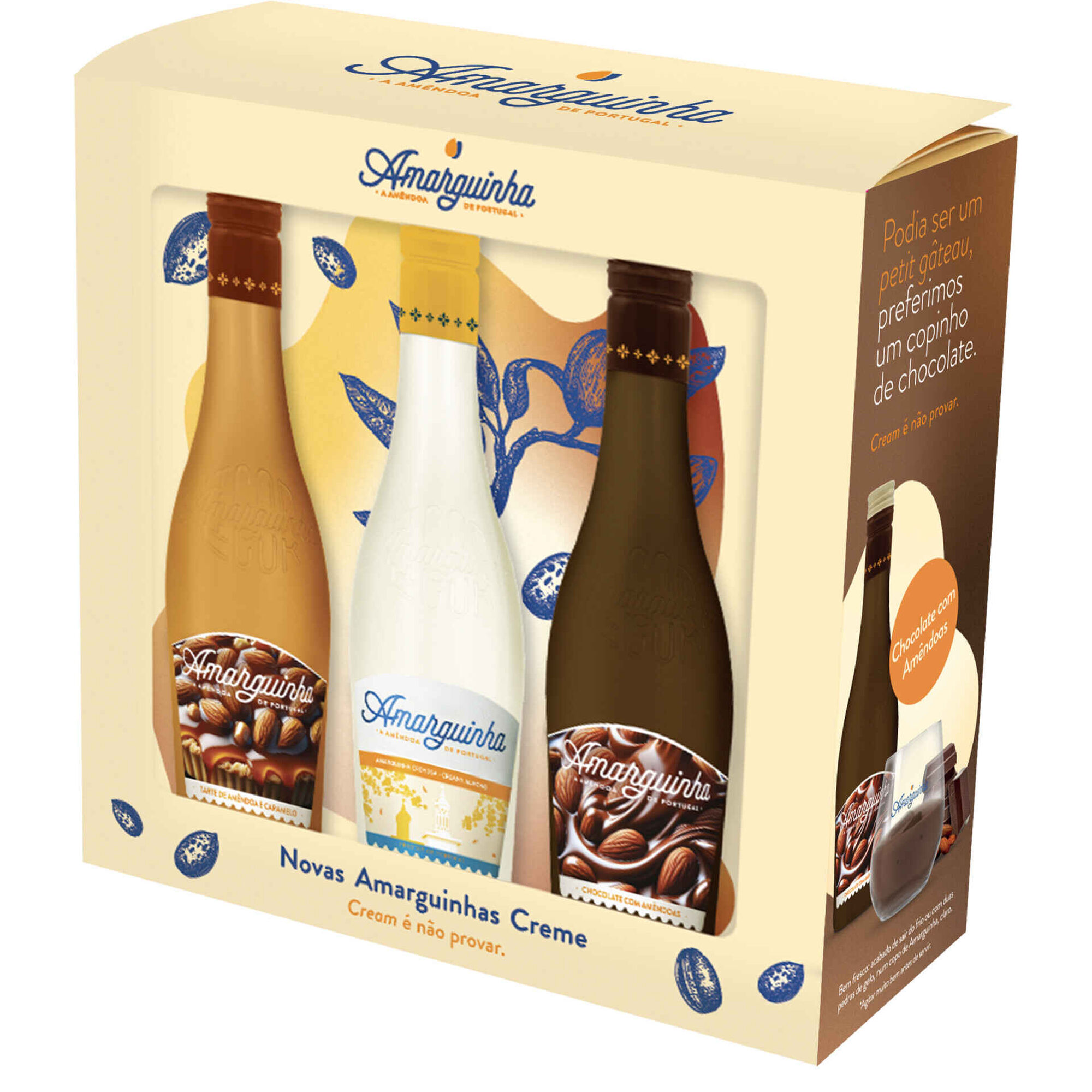 Licor Amarguinha Creme Conjunto Licor Amarguinha Creme Conjunto