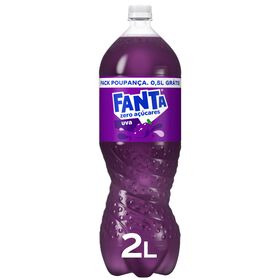 Refrigerante com G&aacute;s Uva sem A&ccedil;&uacute;car Fanta