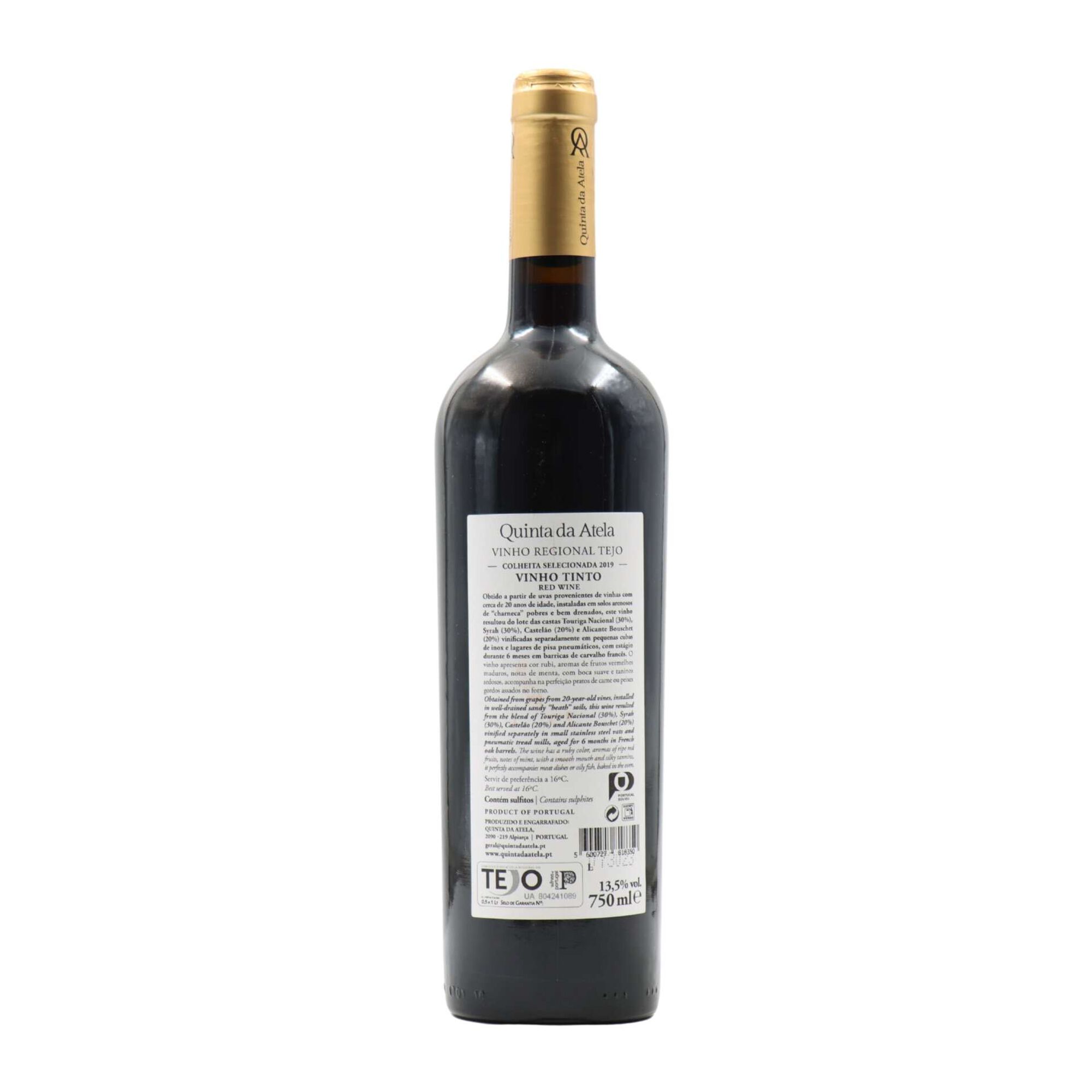 Quinta Da Atela Colheita Selecionada Tejo Vinho Tinto