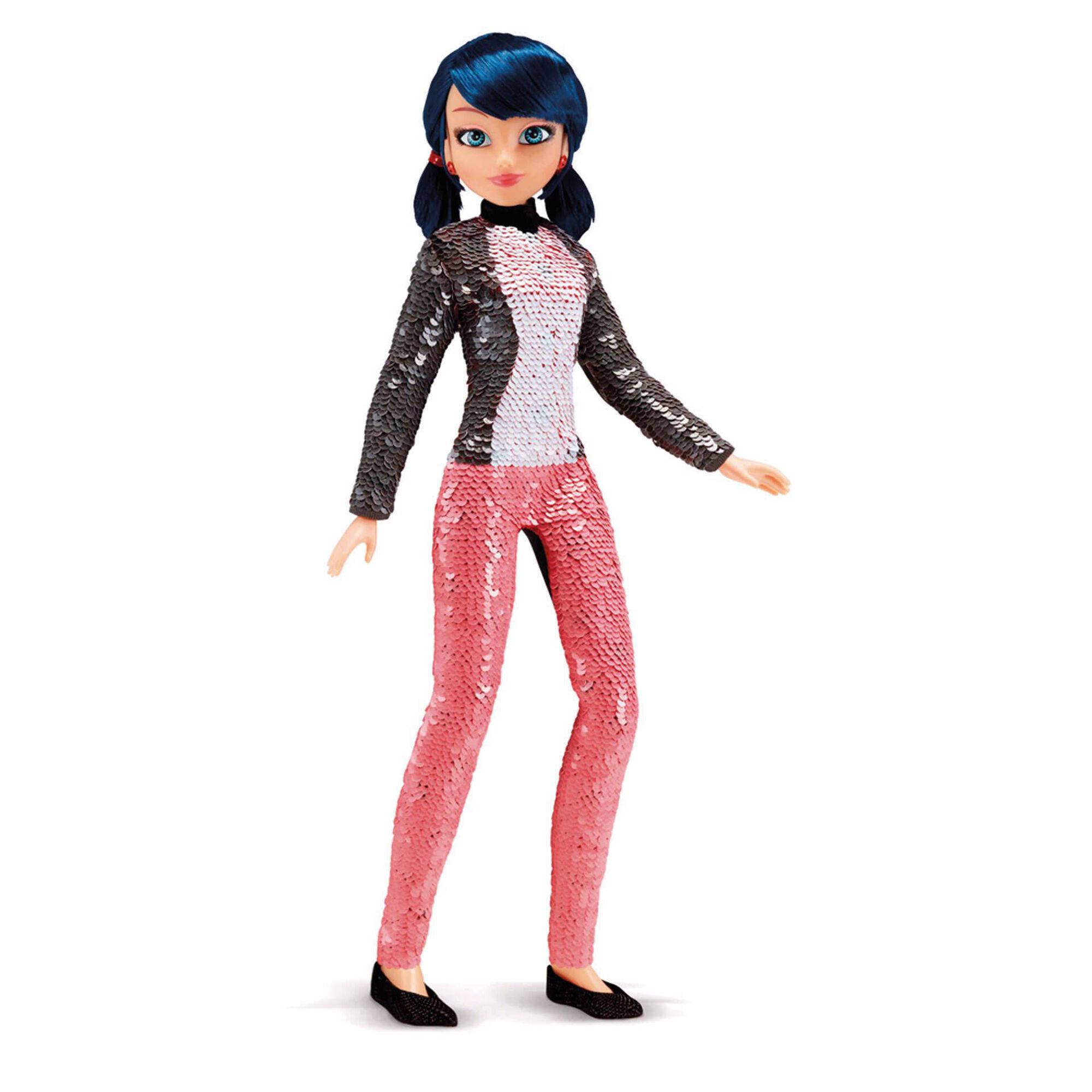 Figura Tranformável Marinette para Ladybug 26cm Figura Tranformável Marinette para Ladybug 26cm