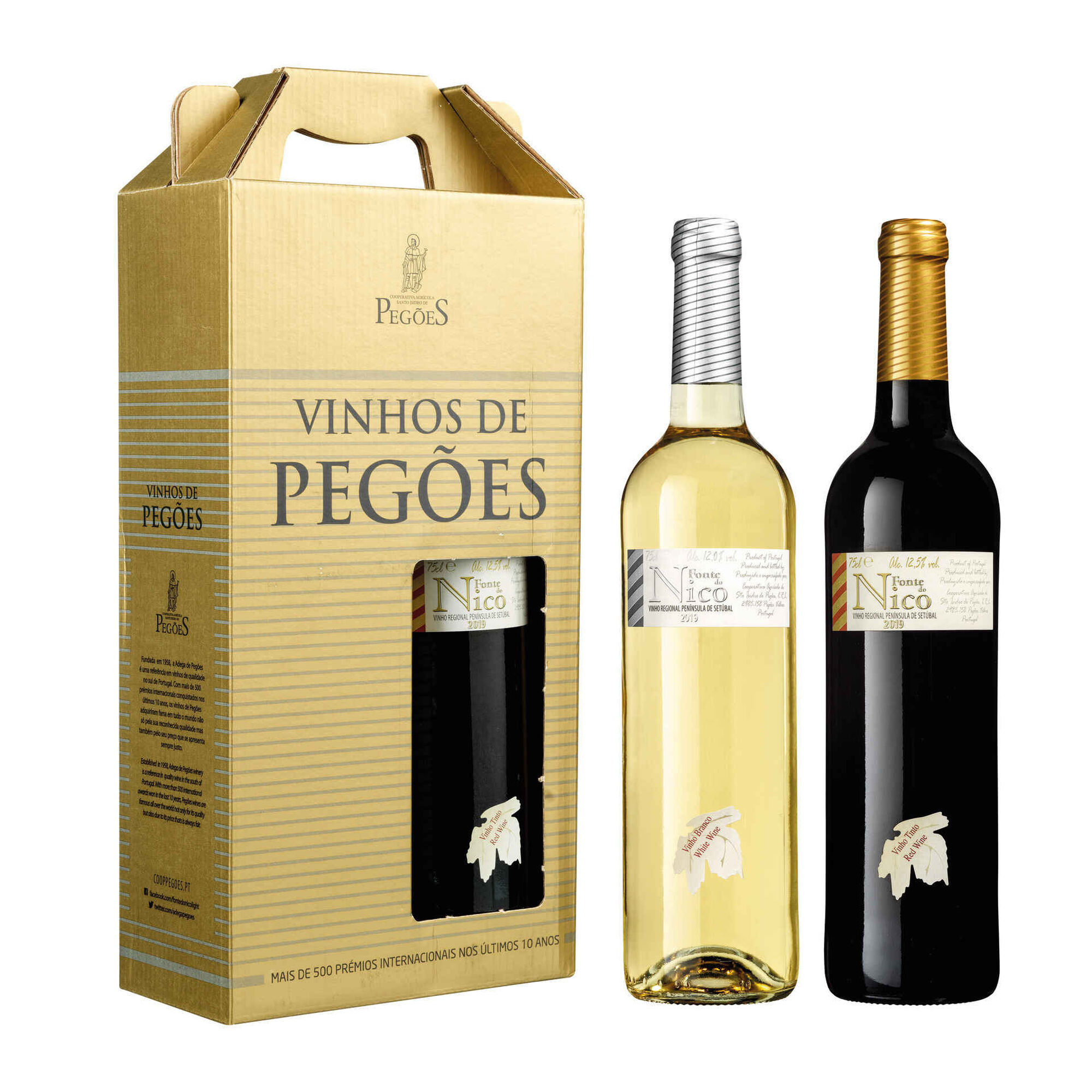 Fonte do Nico Península de Setúbal Vinho Branco e Vinho Tinto Conjunto