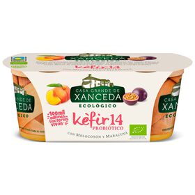 Iogurte Kefir 14 Cremoso Pêssego e Maracujá Iogurte Kefir 14 Cremoso Pêssego e Maracujá