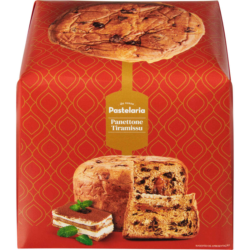 Panettone Tiramissu Da Nossa Pastelaria