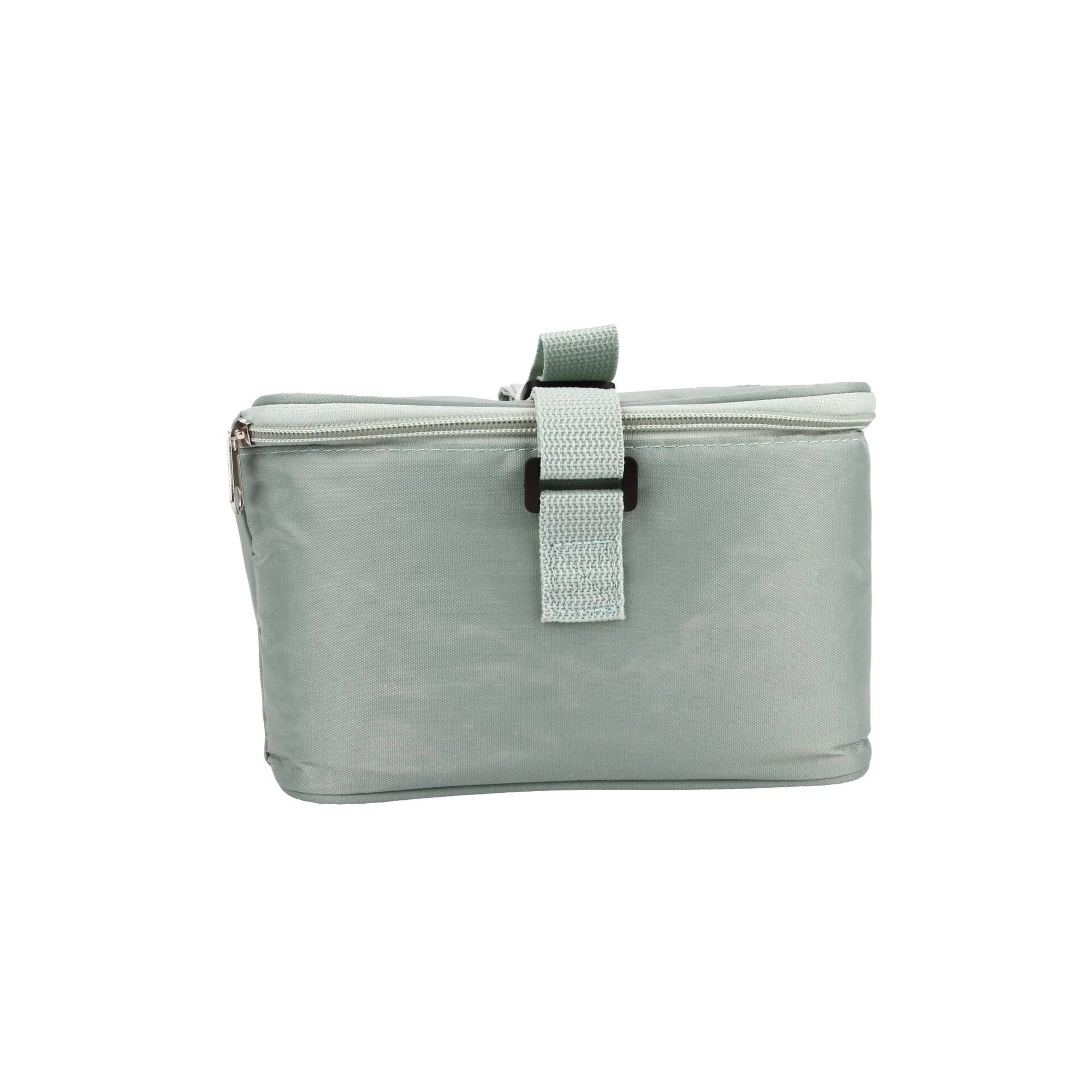 Conjunto Saco Térmico Tiracolo e 3 Caixas Verde 4 My Lunch