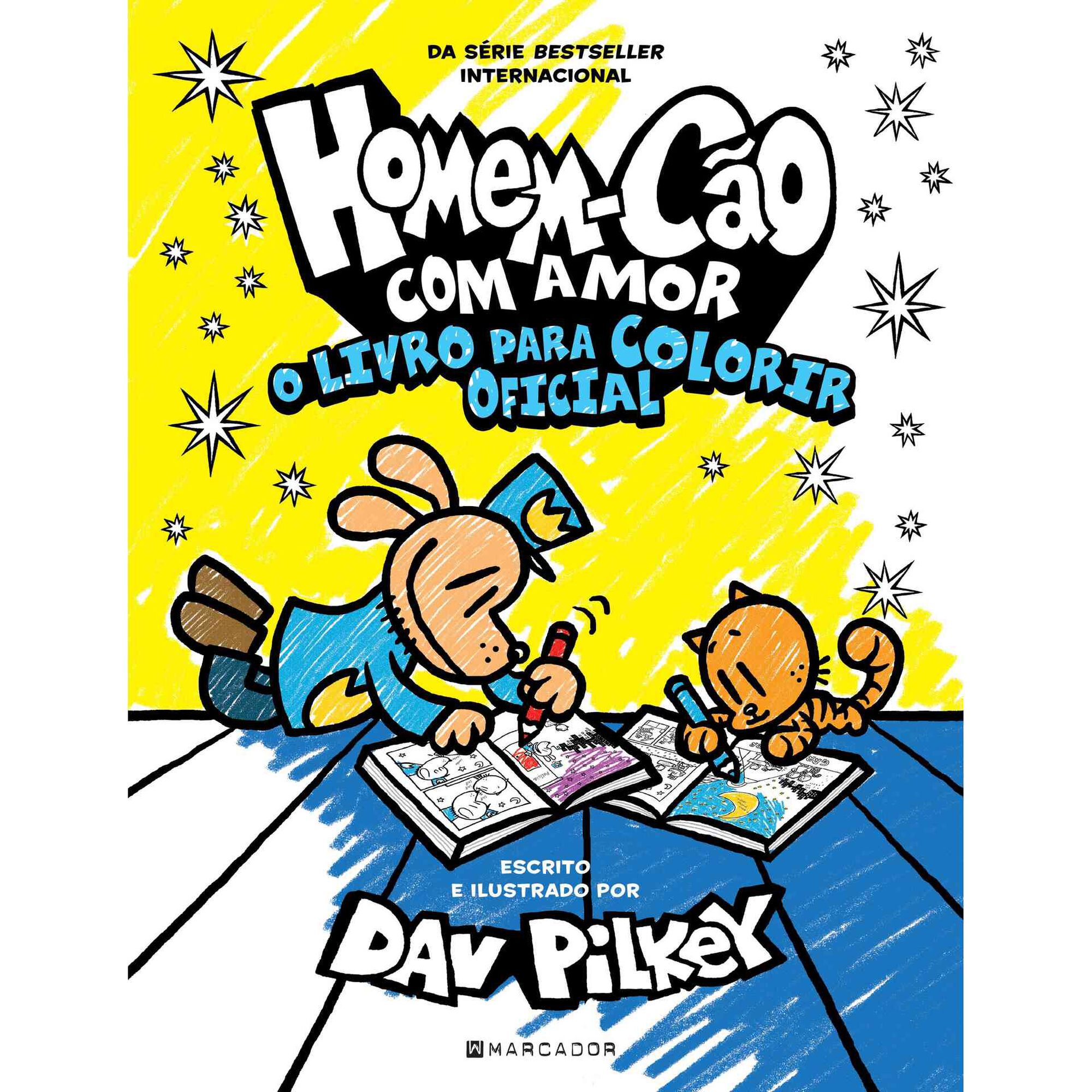 Homem-C&atilde;o com Amor de Dav Pilkey